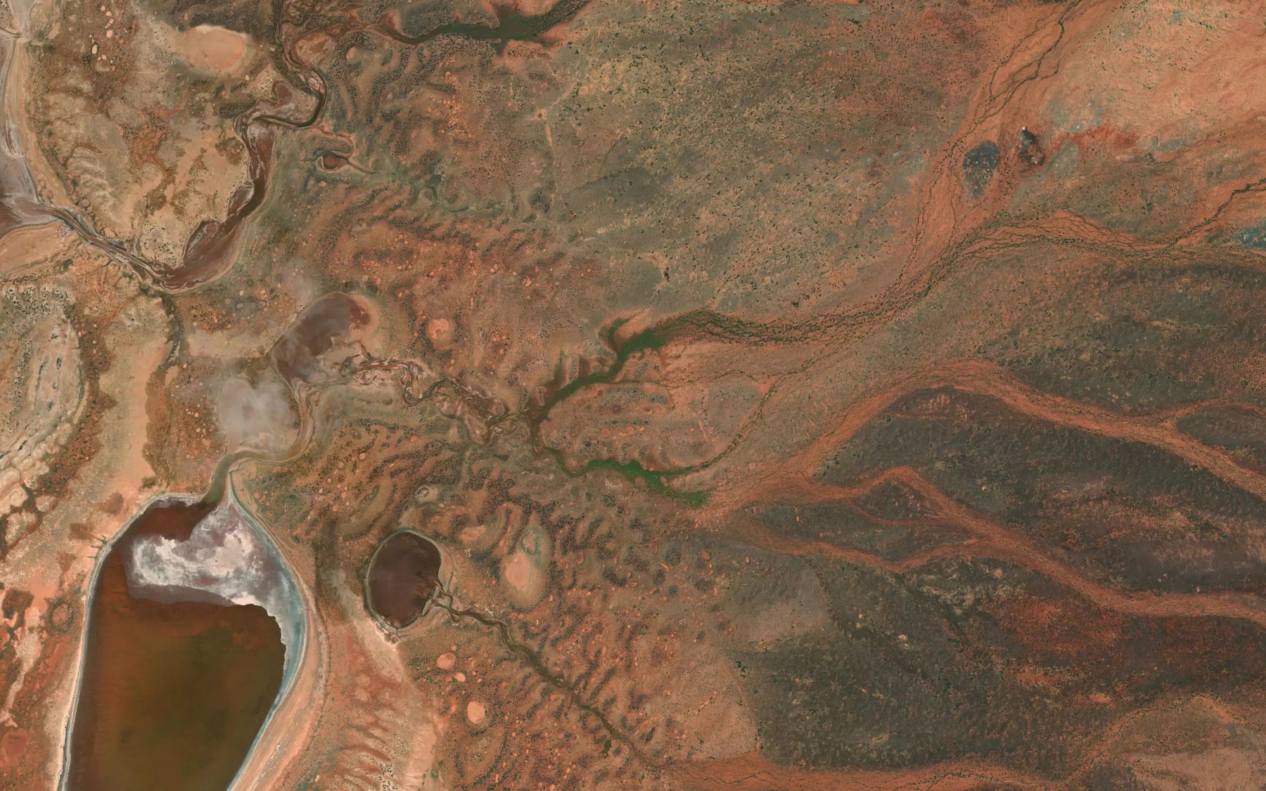 Satellite map of the Gingier Pool