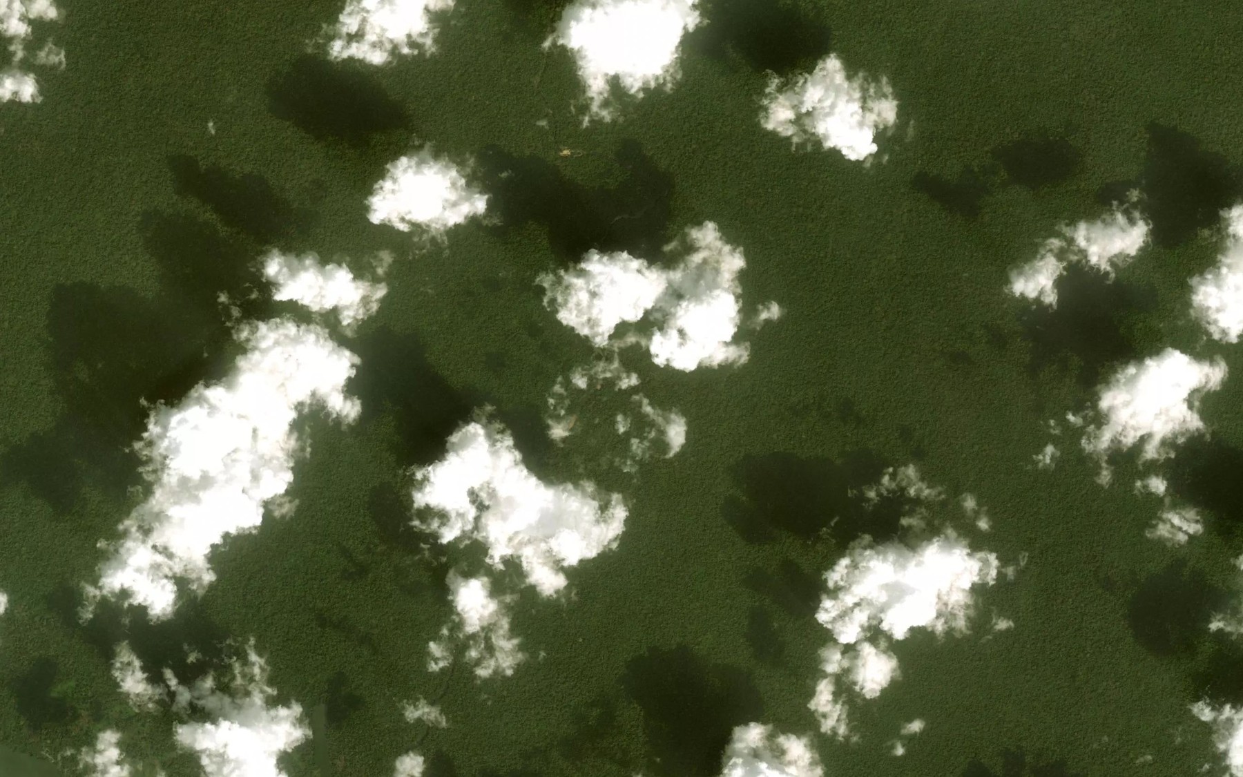 Satellite map of the Downye