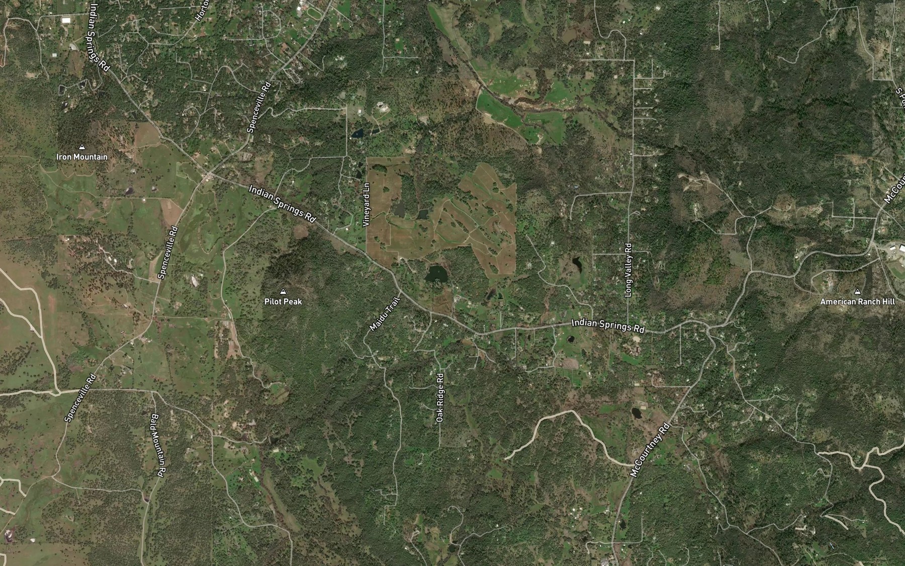 Satellite map of the Smith-Gordon Ditch
