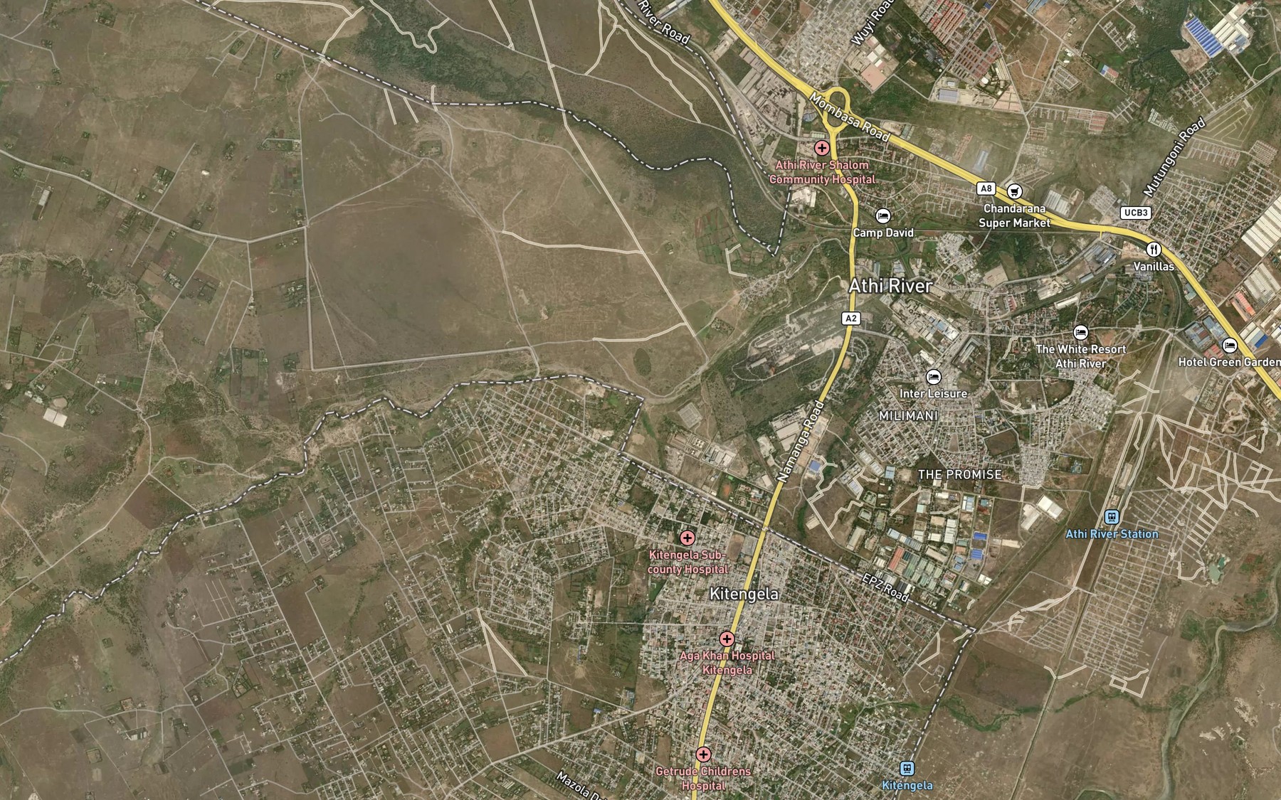 Satellite map of the Inon Korvirr