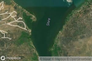 Shire River connection to Lake Malawi