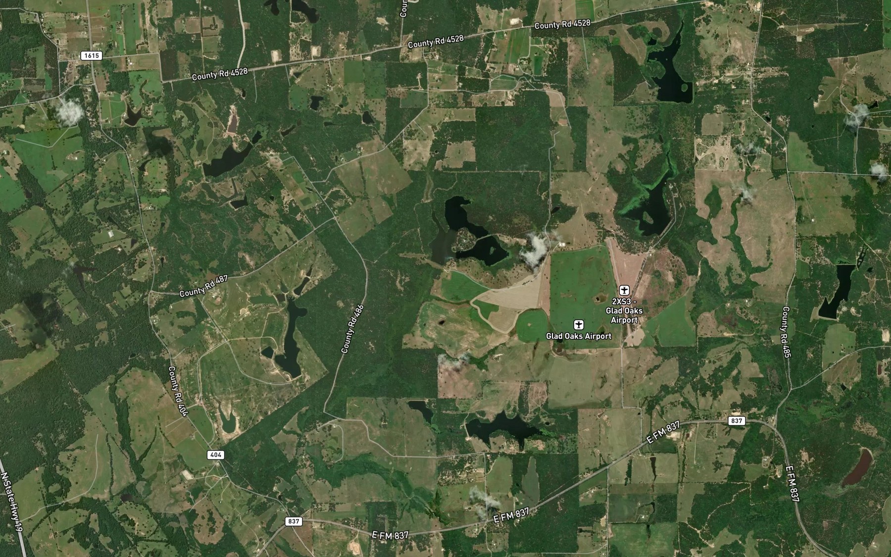Satellite map of the Lake JDM