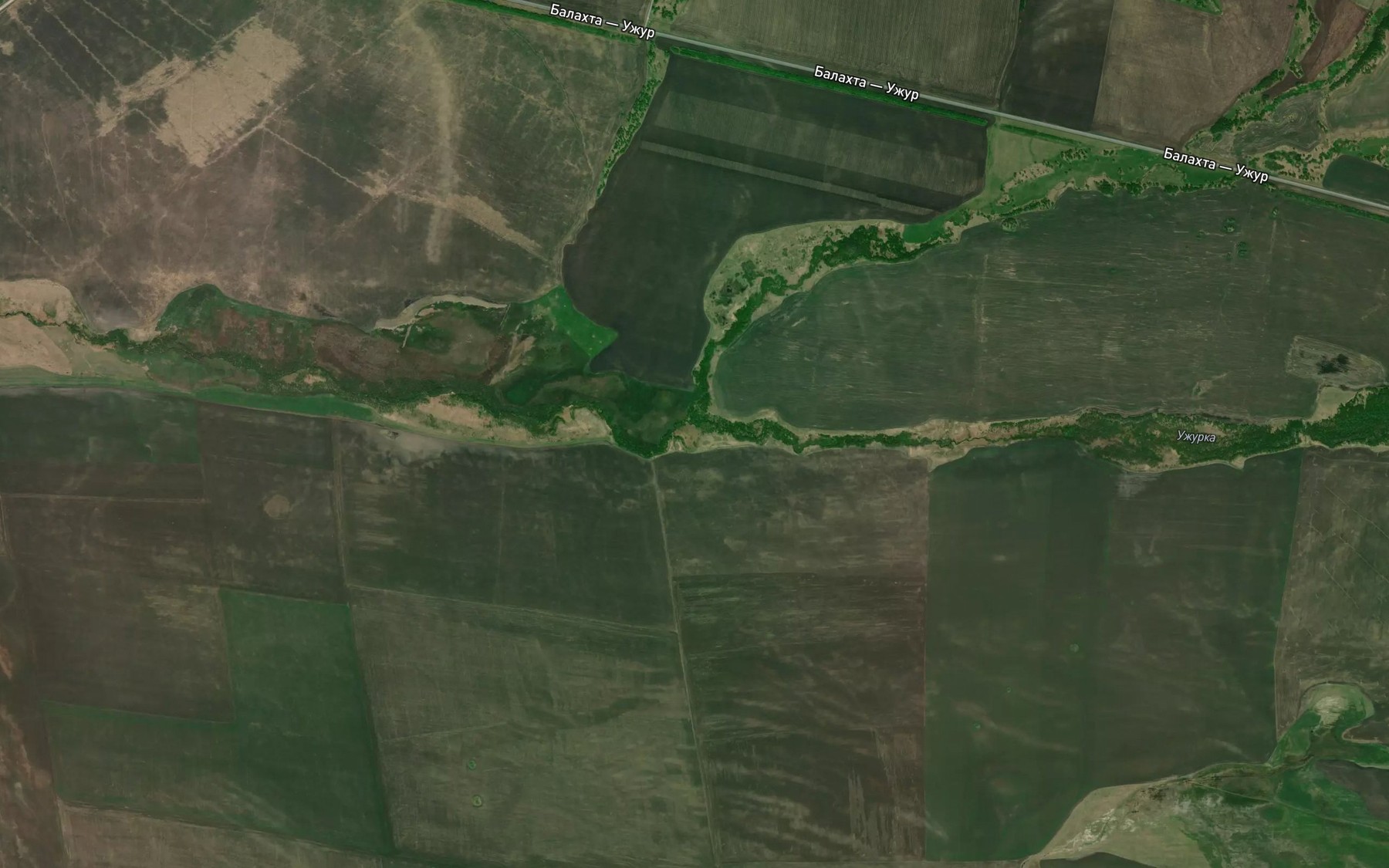 Satellite map of the Karotyk