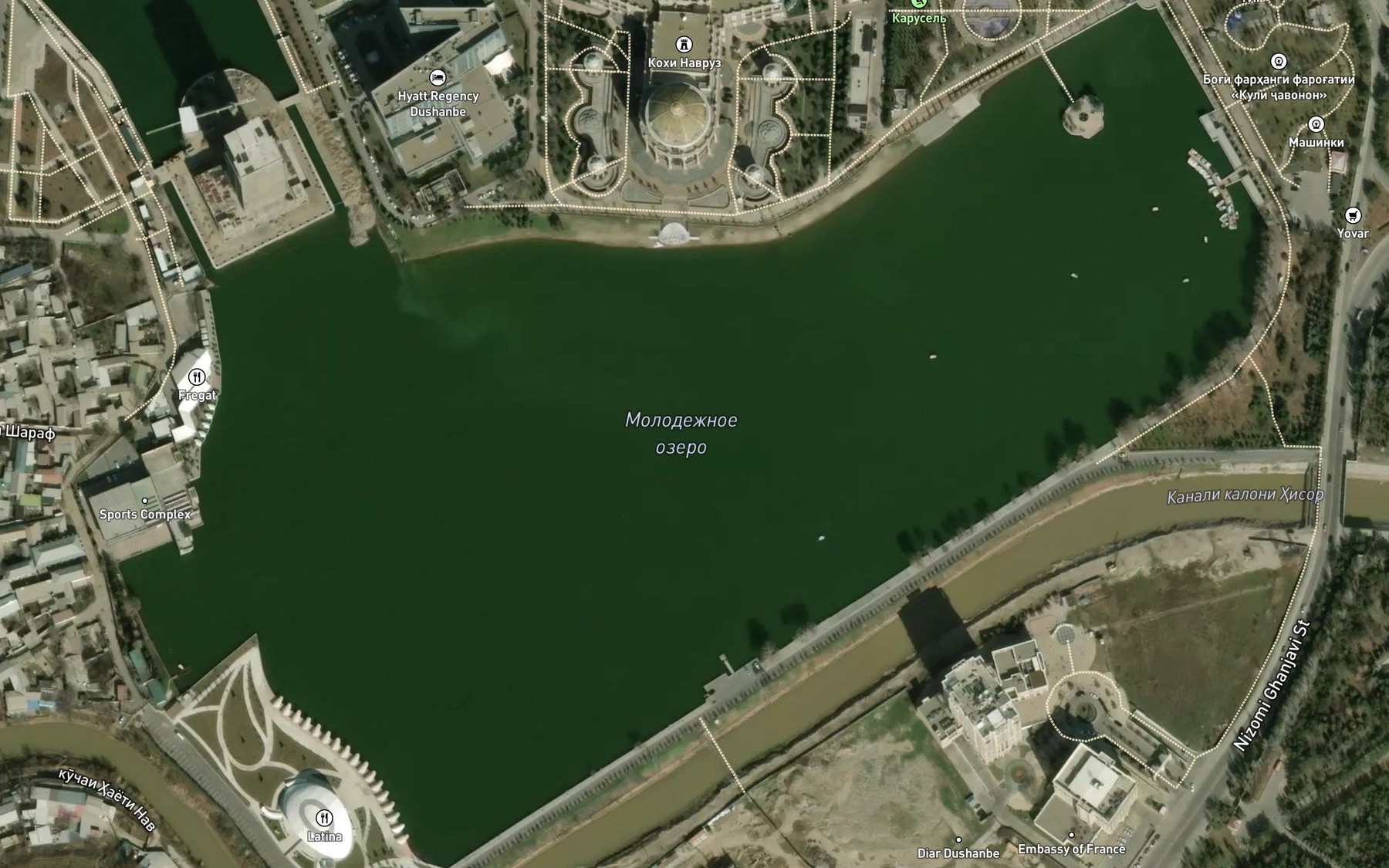 Satellite map of the Kuli Komsomol