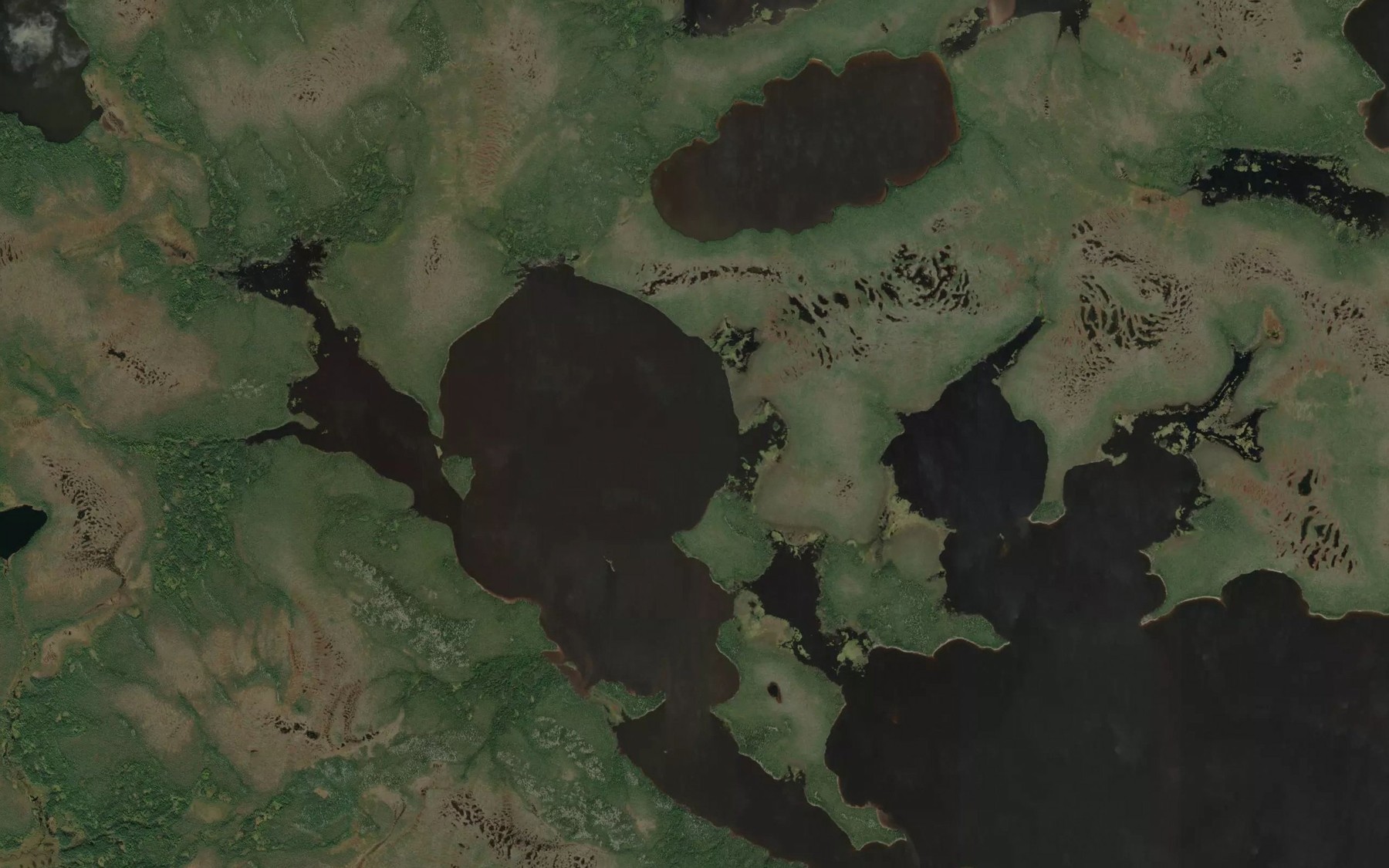 Satellite map of the Baie Uchiskuputisakaw