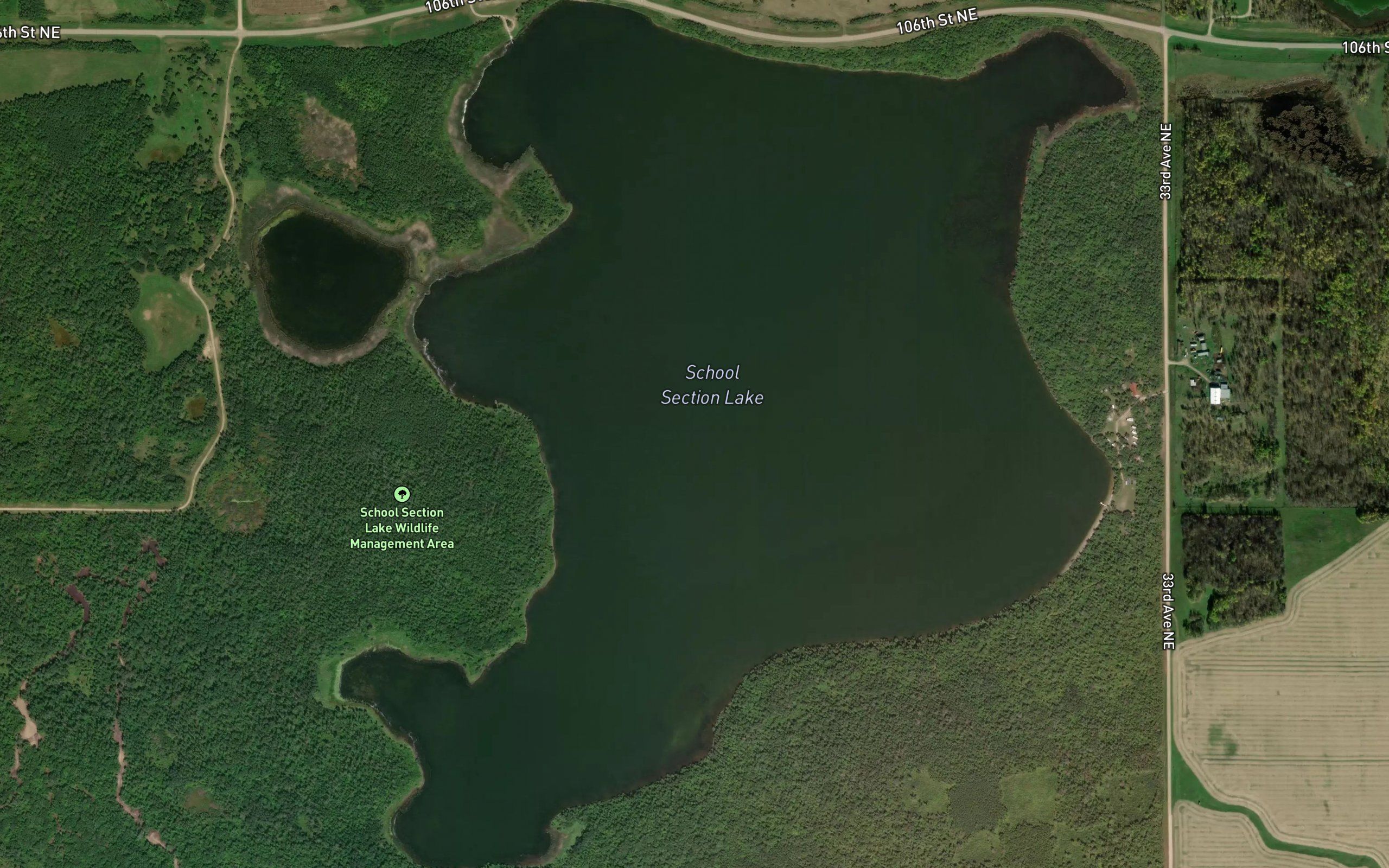 School Section Lake