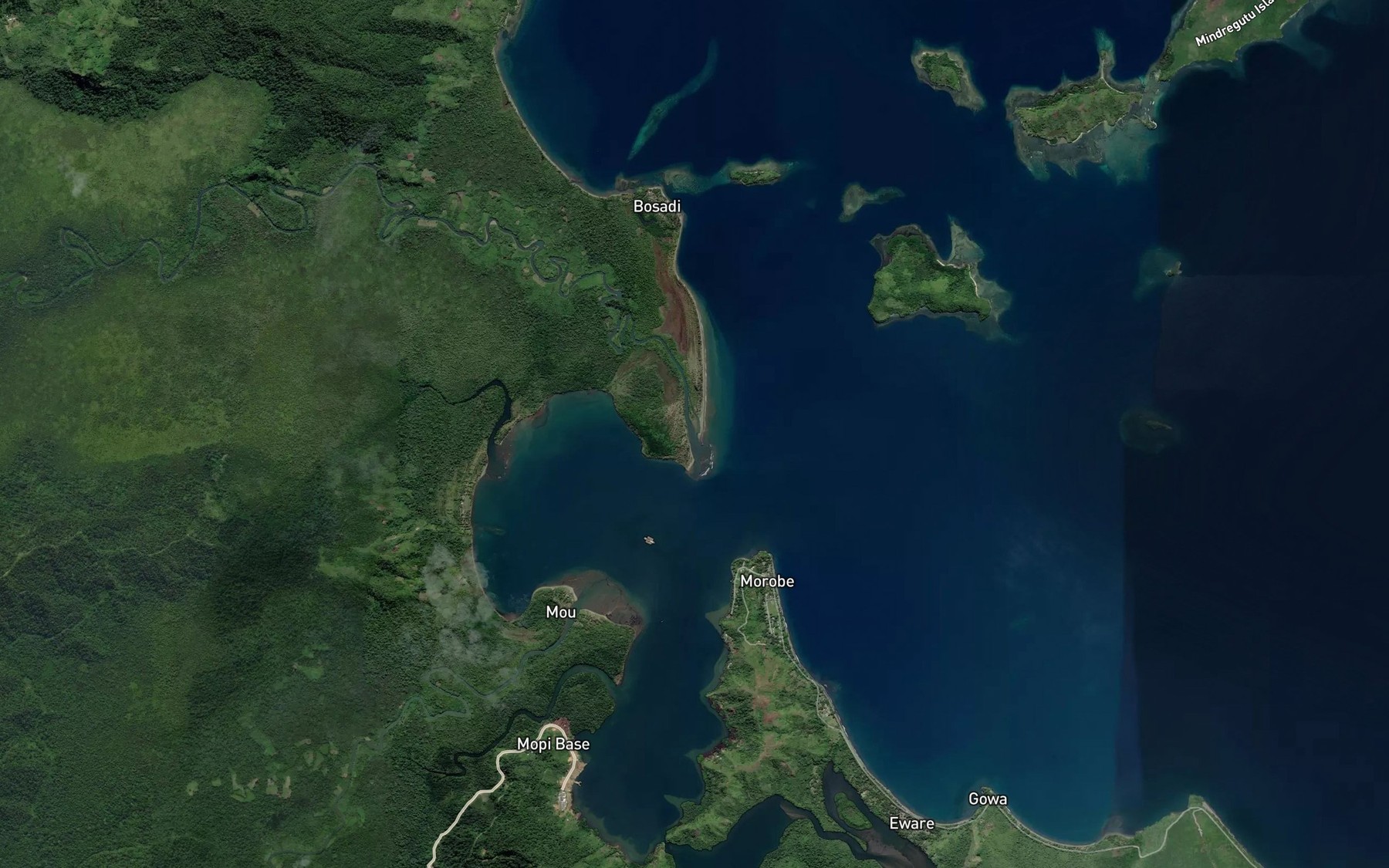 Satellite map of the Mai-Ama River