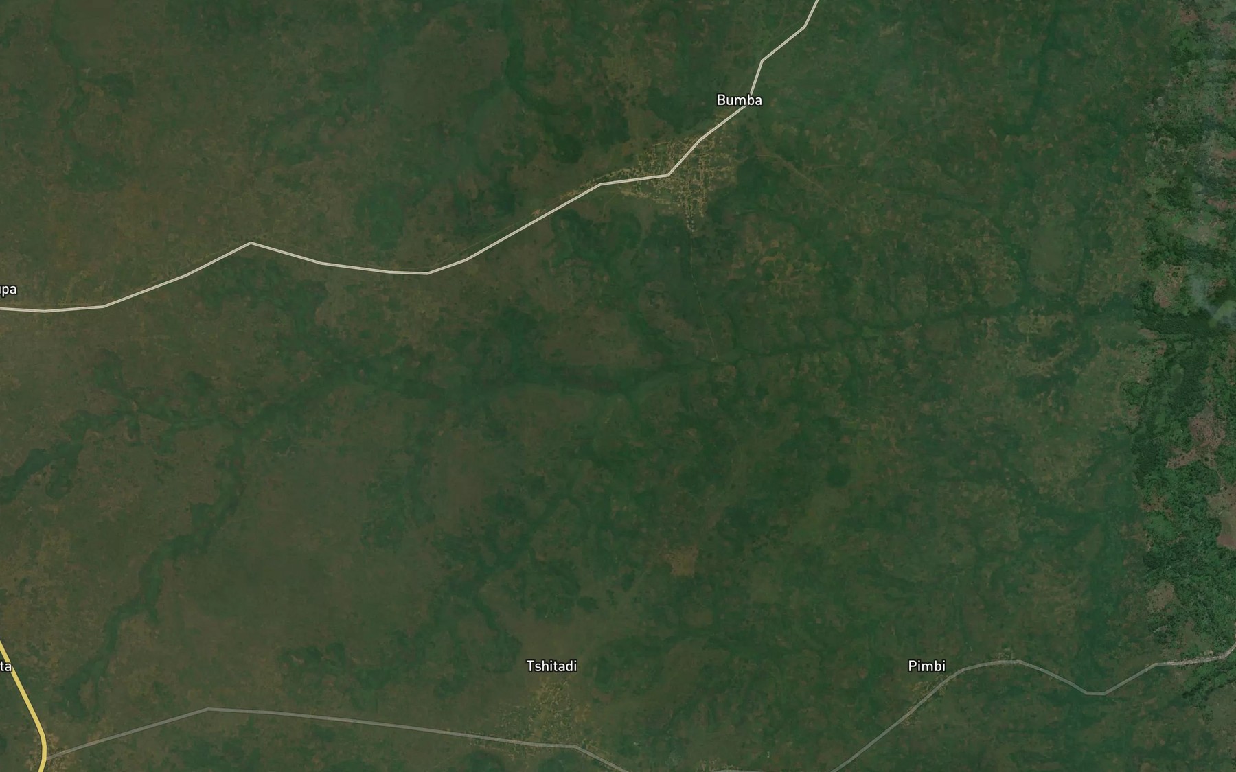 Satellite map of the Kamungu