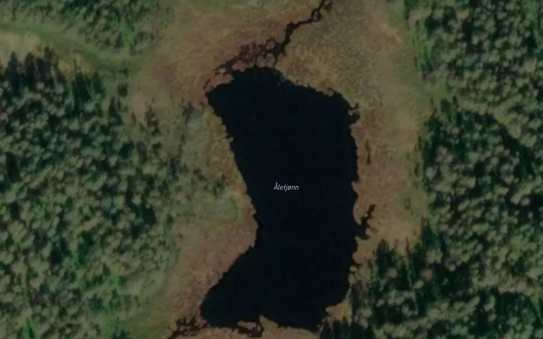 Satellite map of the Aletjorn