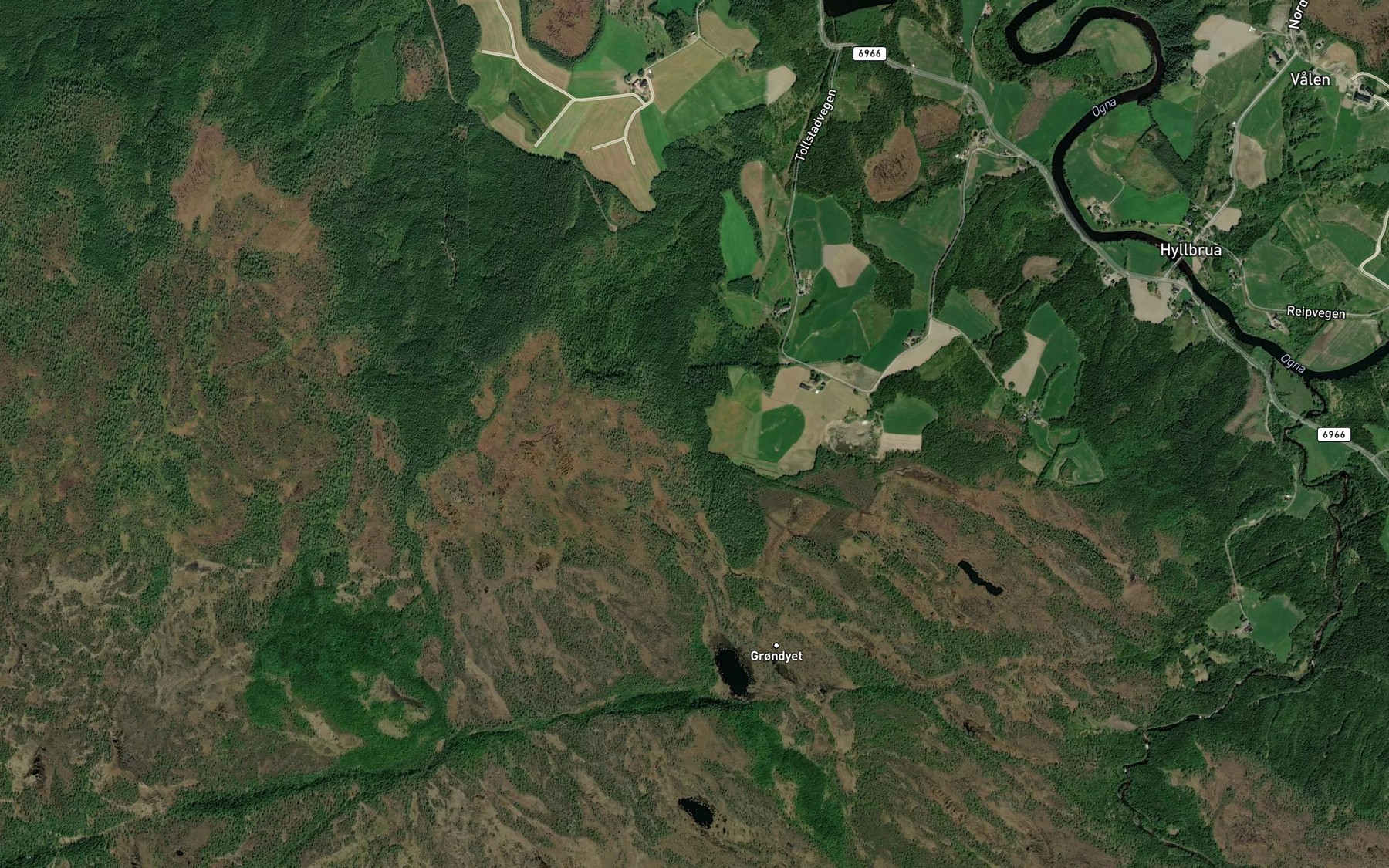 Satellite map of the Rutlbekken