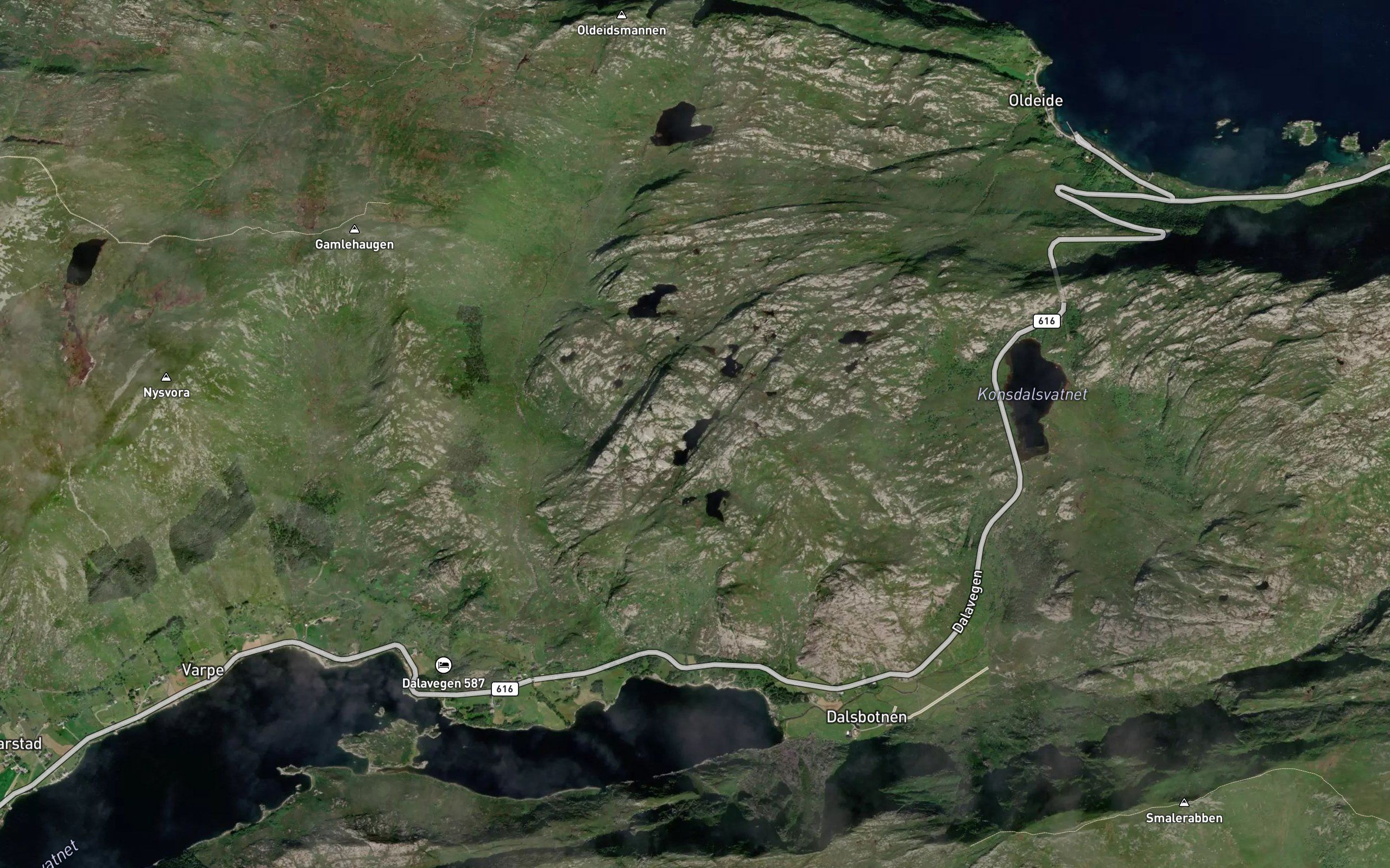 Blafjellvatnet