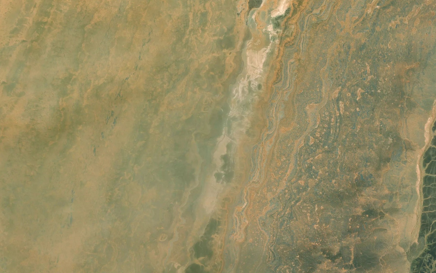 Satellite map of the Tengharada
