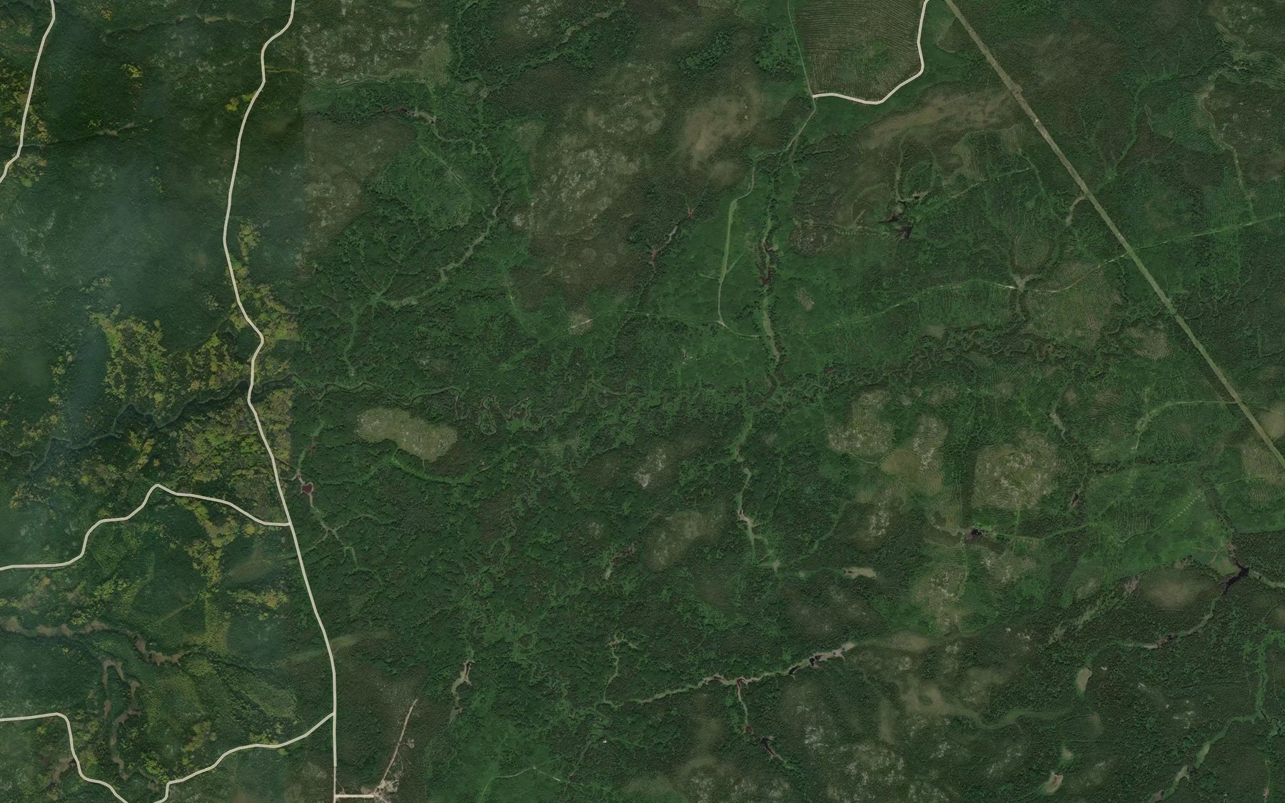 Satellite map of the Ruisseau Turpin