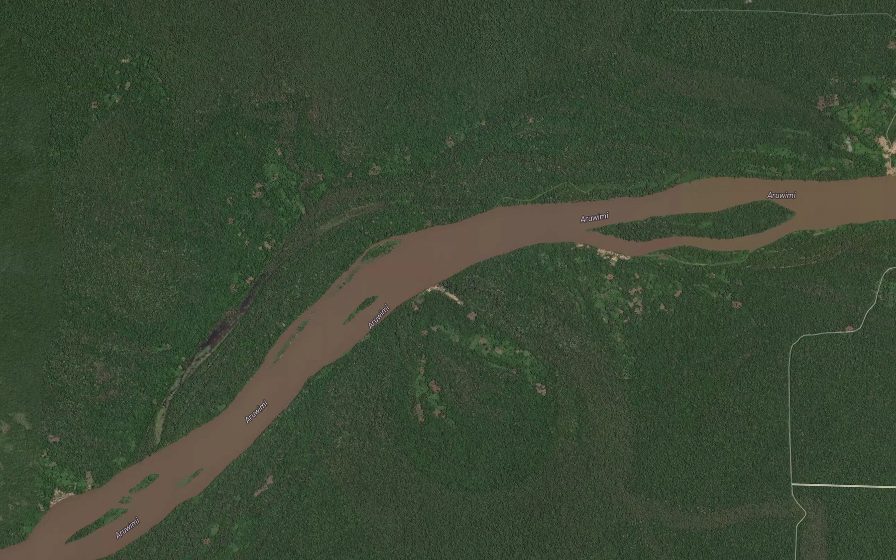 Satellite map of the Mokwanie