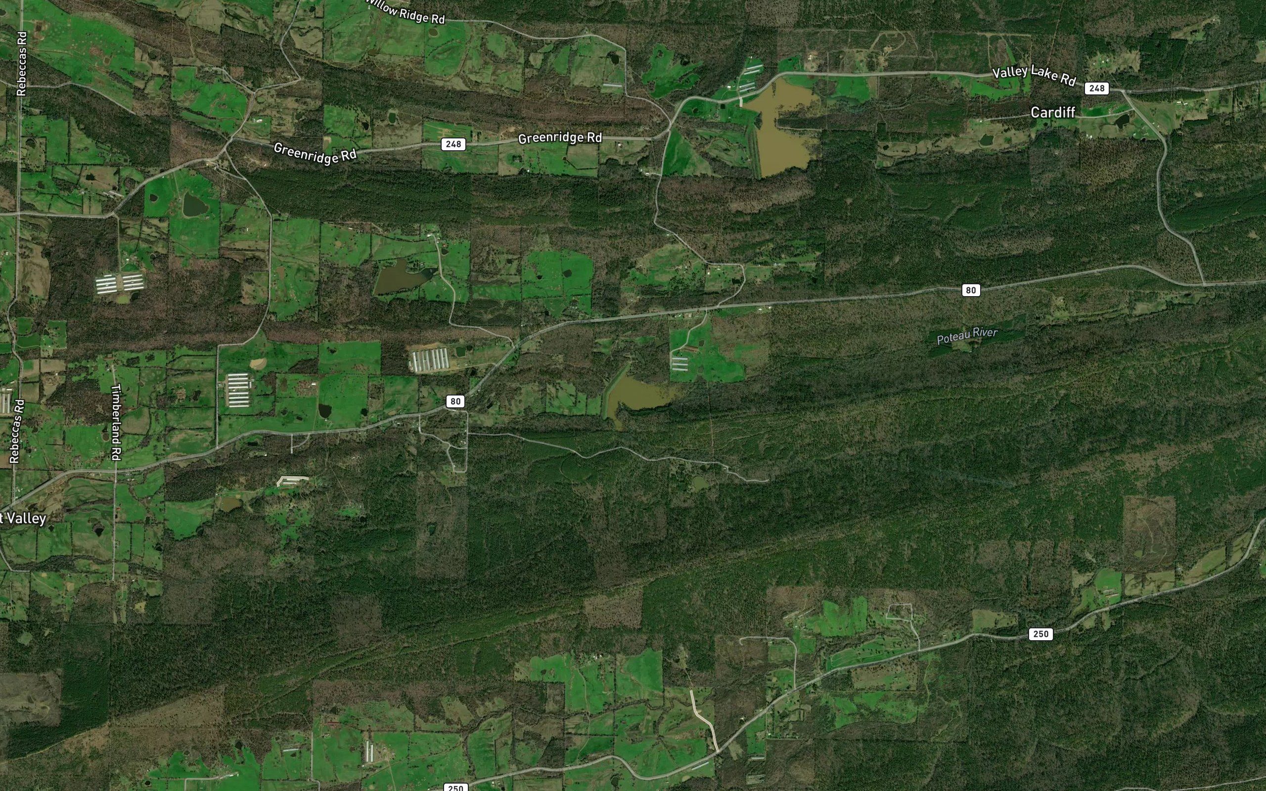 Poteau River Site One Lake