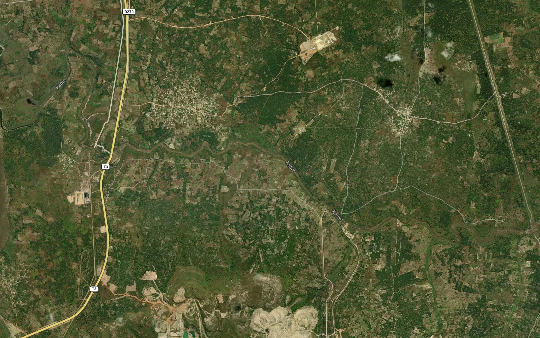 Satellite map of the Fitobala West