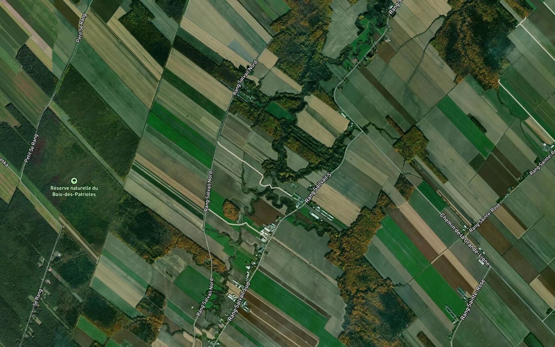Satellite map of the Ruisseau Point du Jour