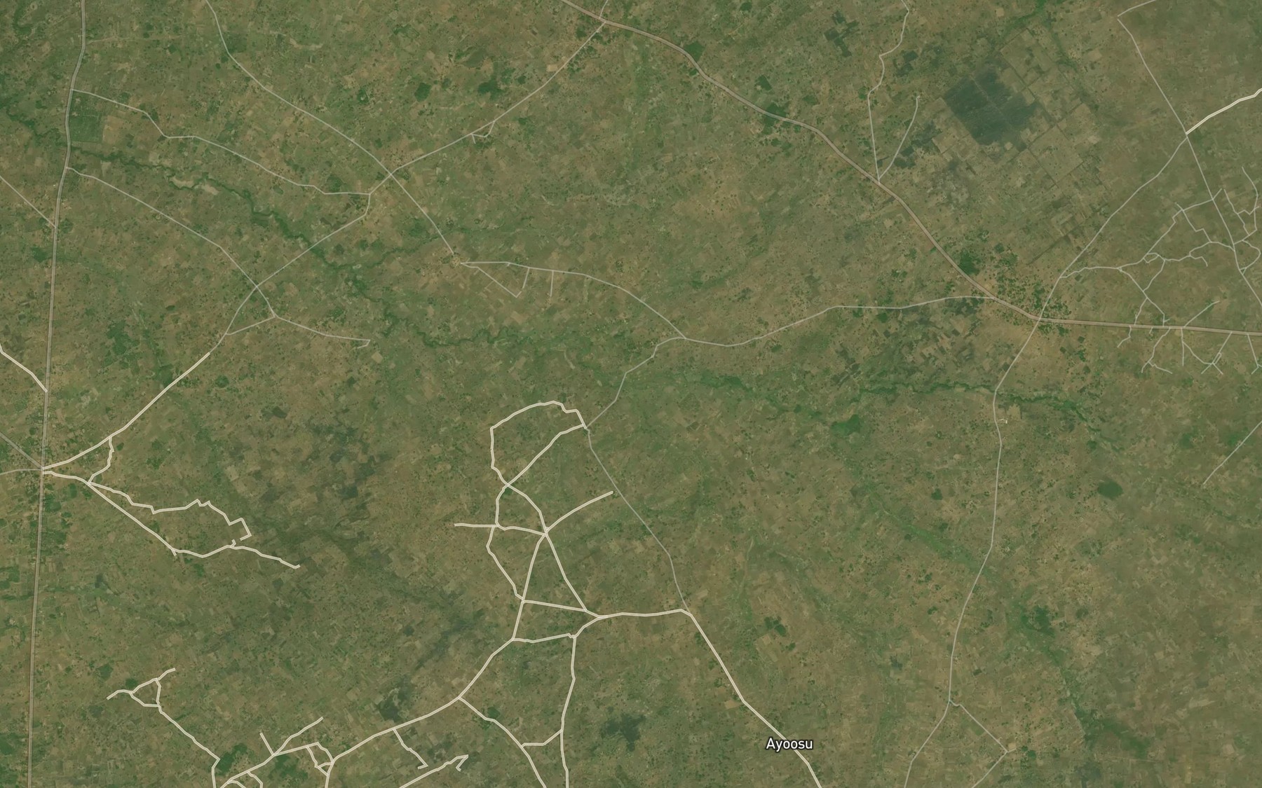 Satellite map of the Gelashi