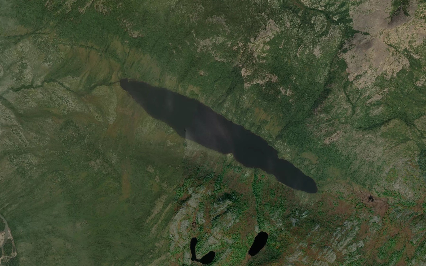 Satellite map of the Ozero Kal'mar