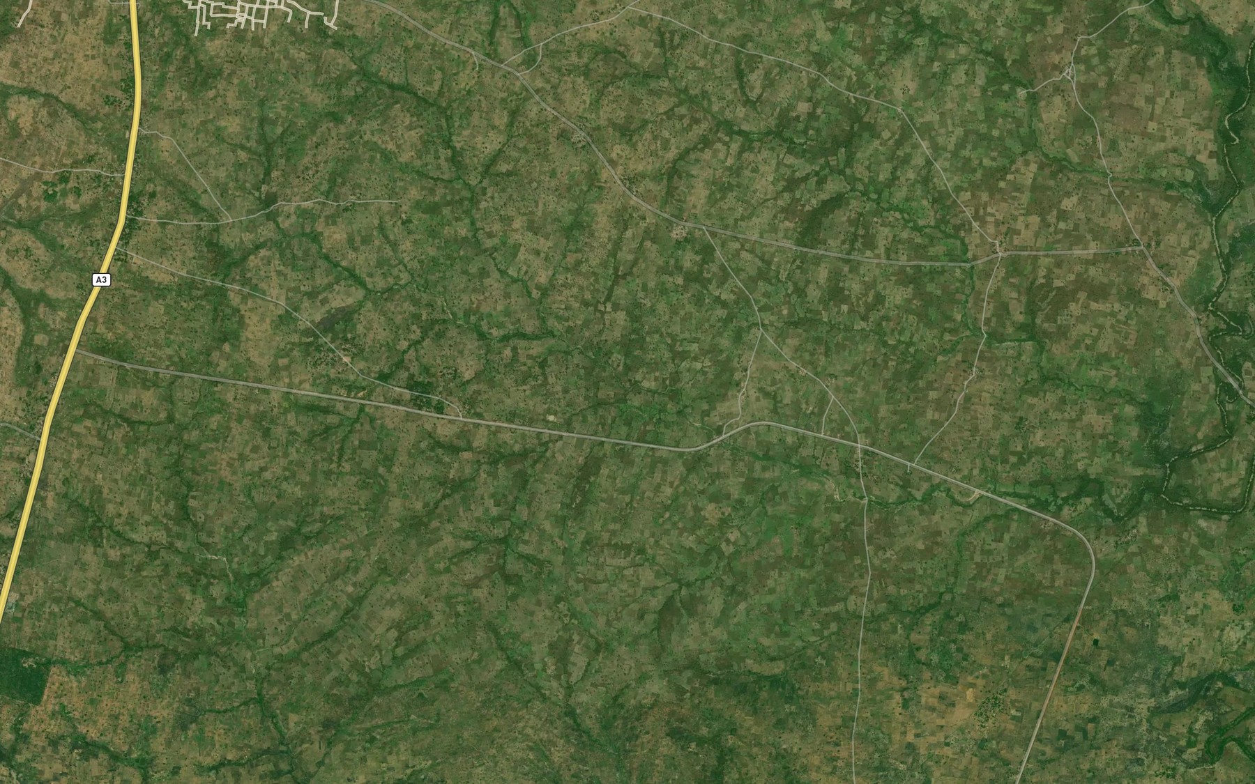 Satellite map of the River Ambikapu