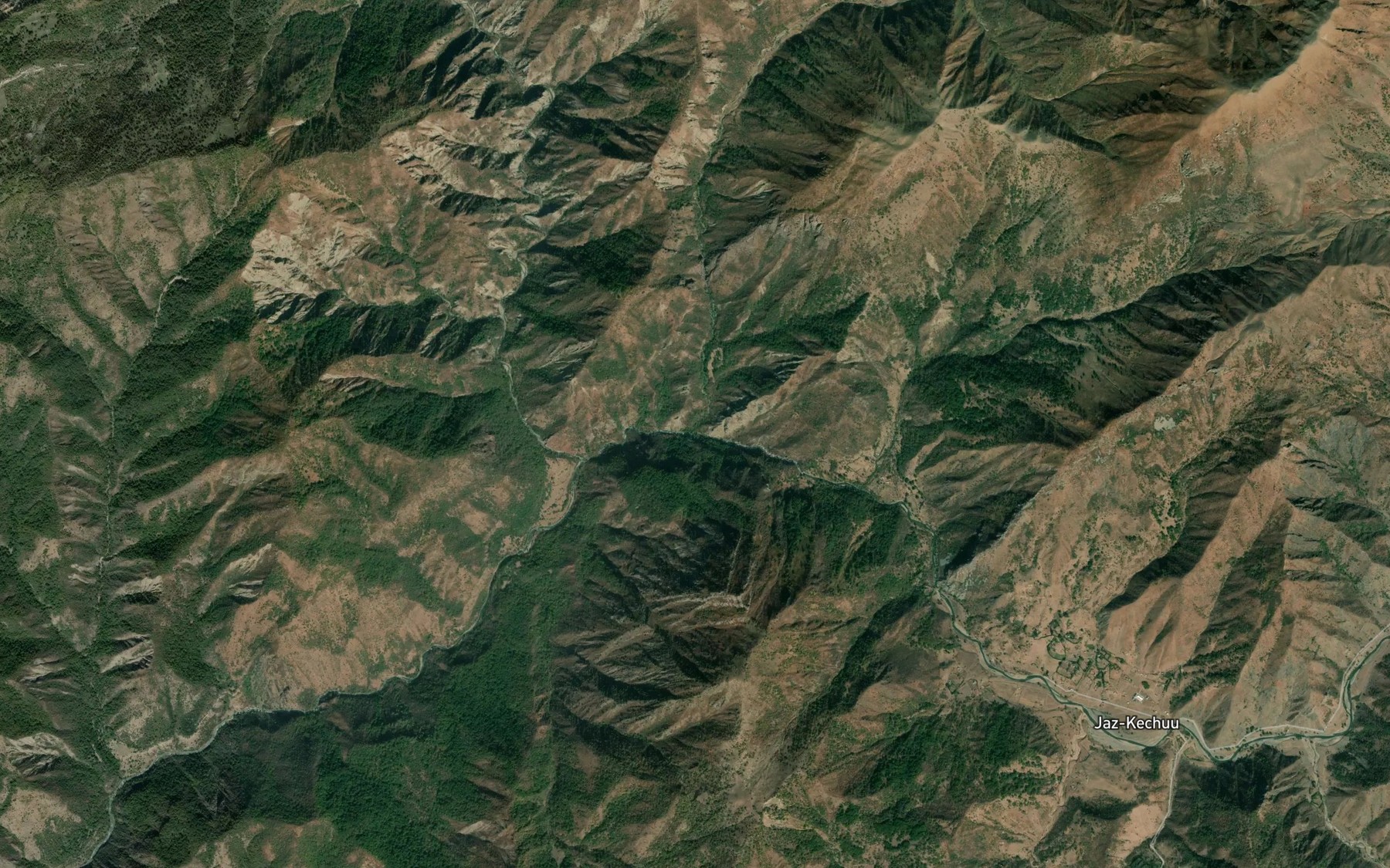 Satellite map of the Kuroves