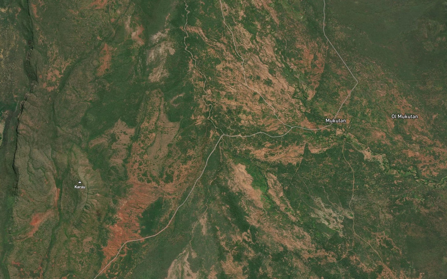 Satellite map of the Kutwa