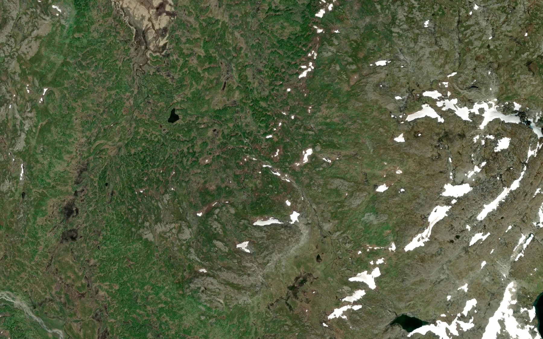 Satellite map of the Spielhtejohke