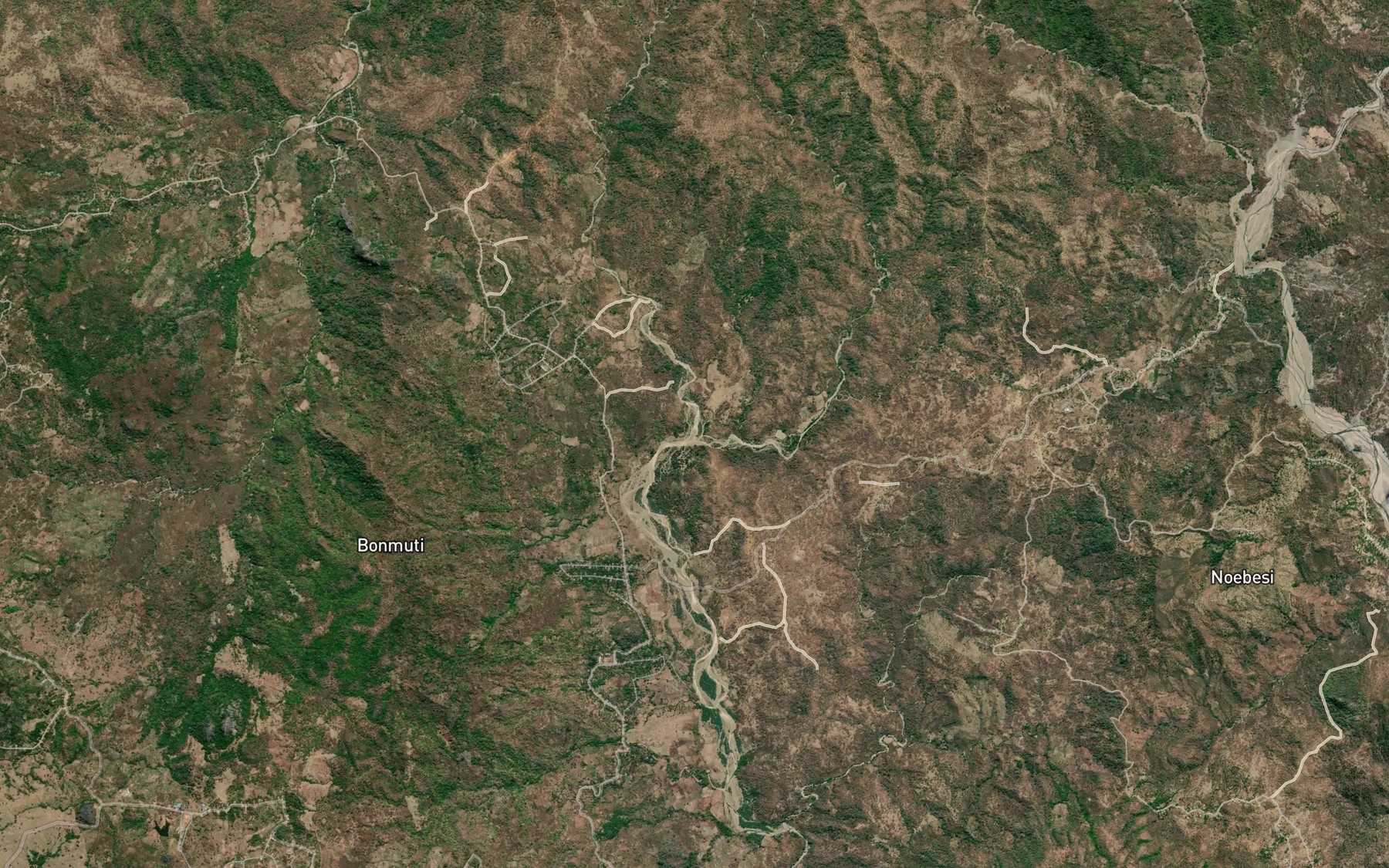 Satellite map of the Nono Tailete