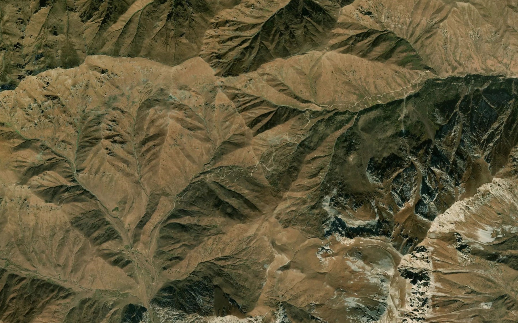 Satellite map of the Pereval Dzhansagat