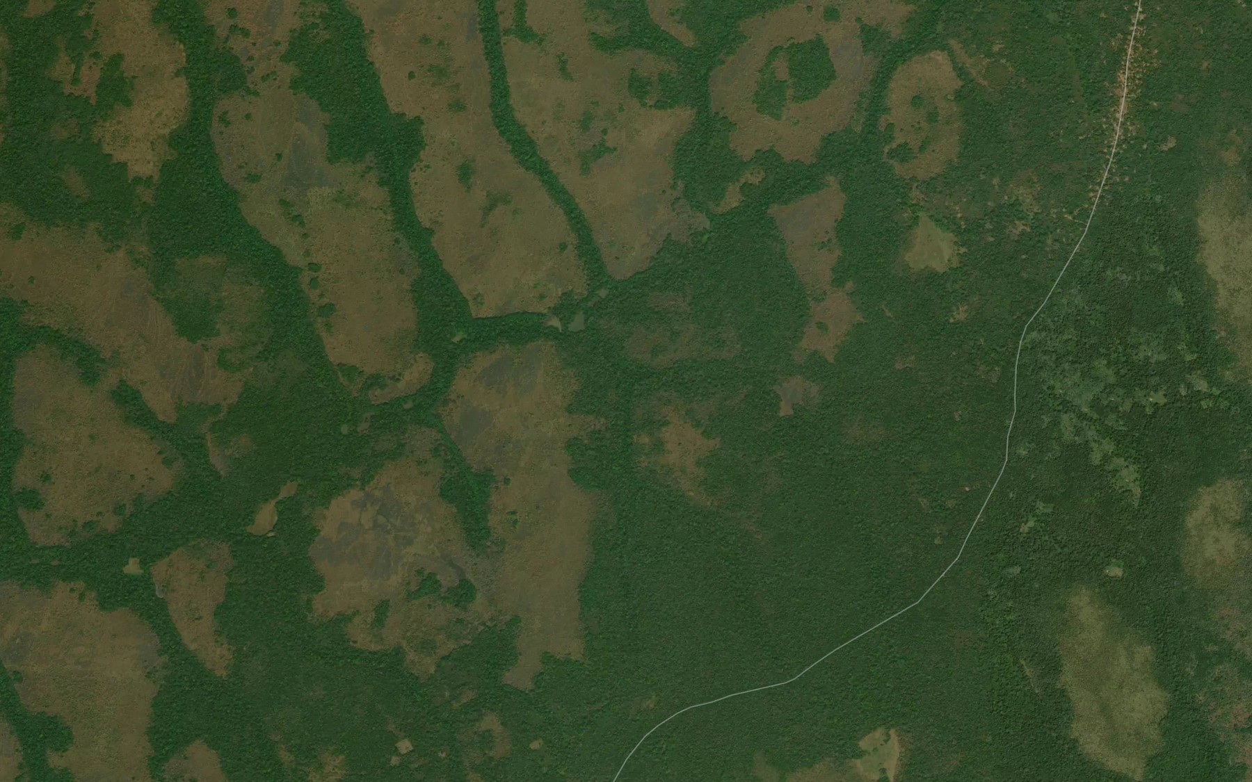 Satellite map of the Sukadi