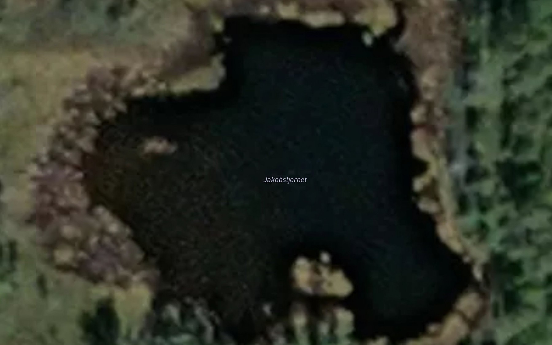 Satellite map of the Jakobstjernet