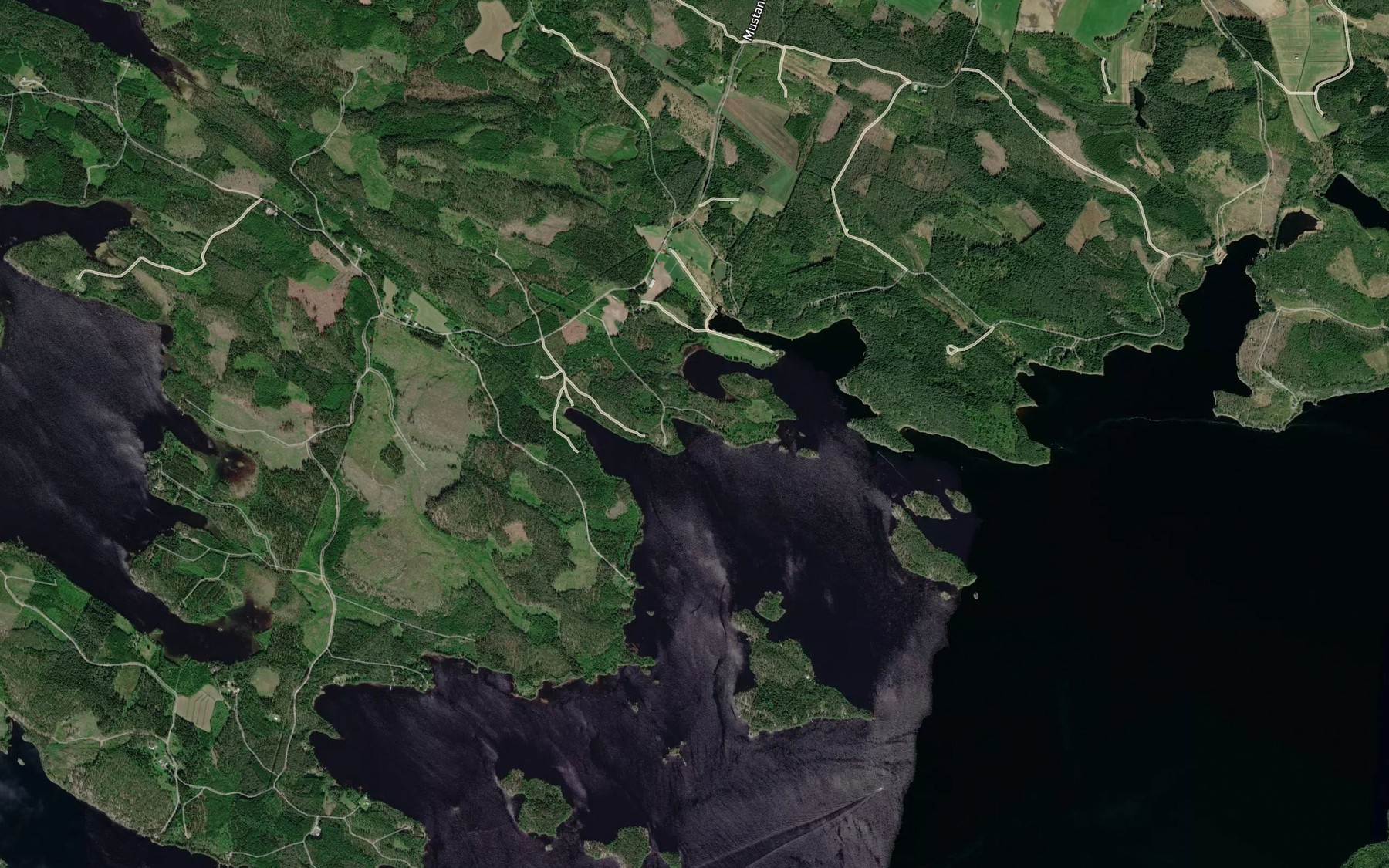 Satellite map of the Eskonlahti