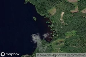 Satellite map of the Hiekkalahti