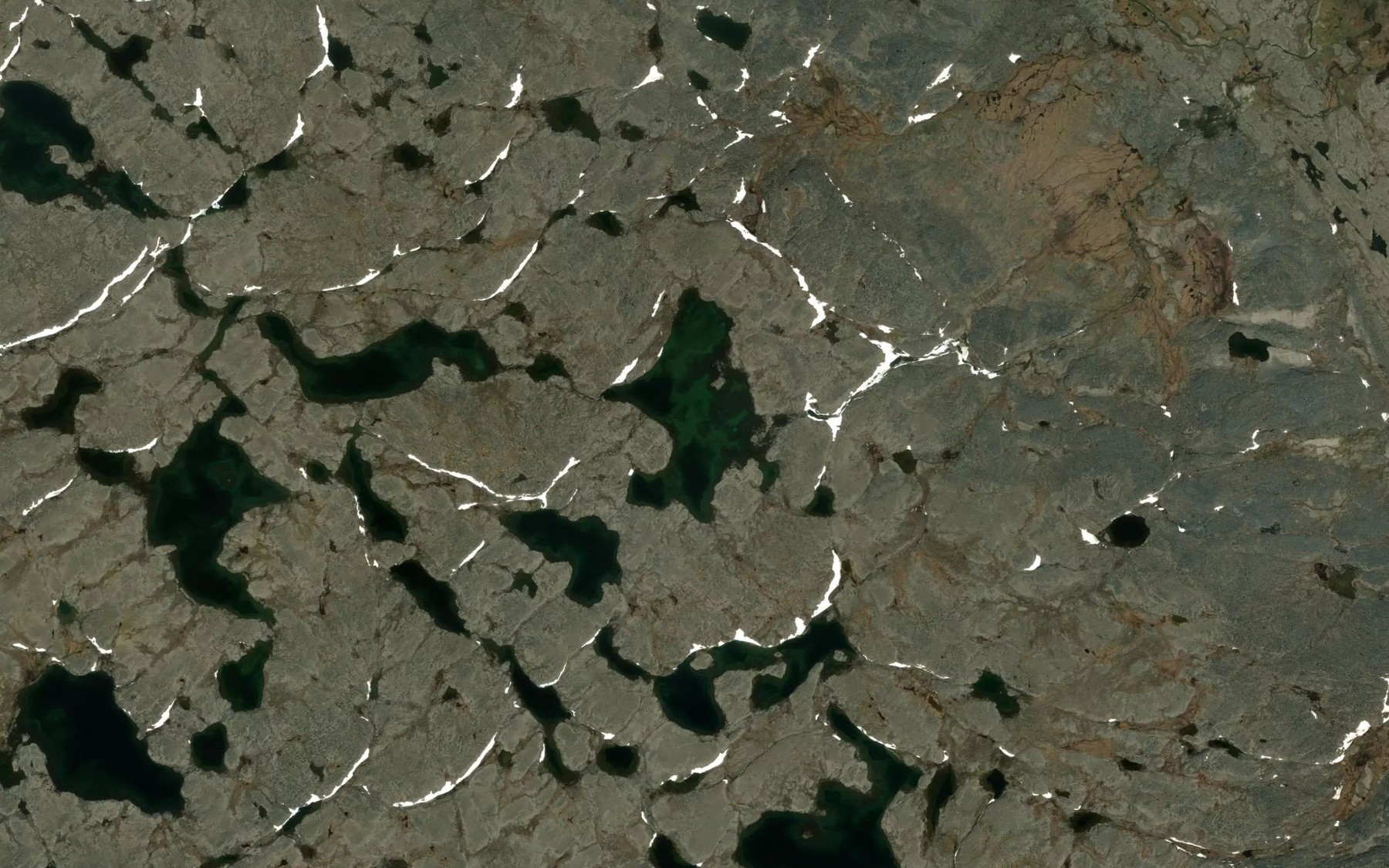 Satellite map of the Lac Kuurqusaup