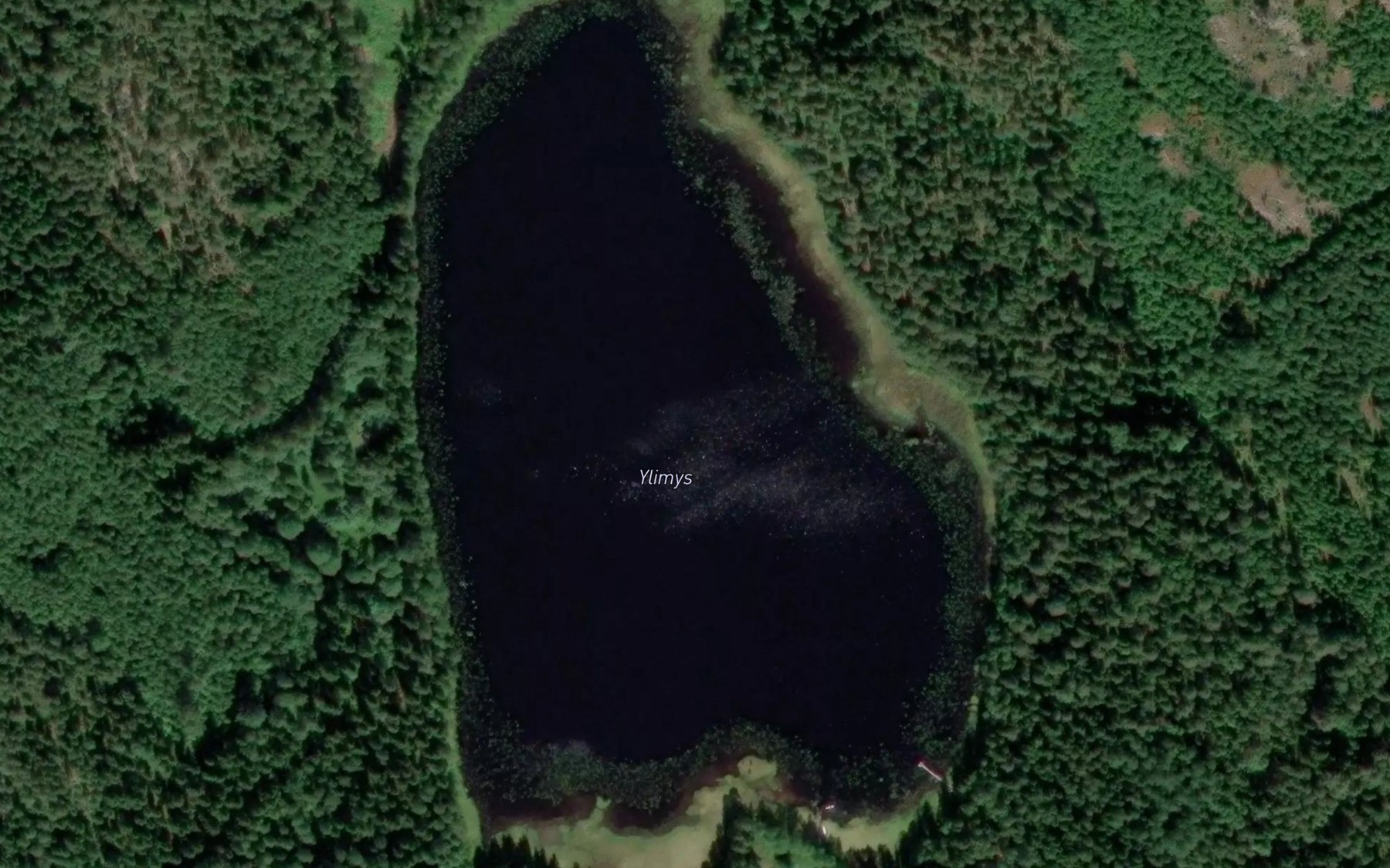 Satellite map of the Ylimys