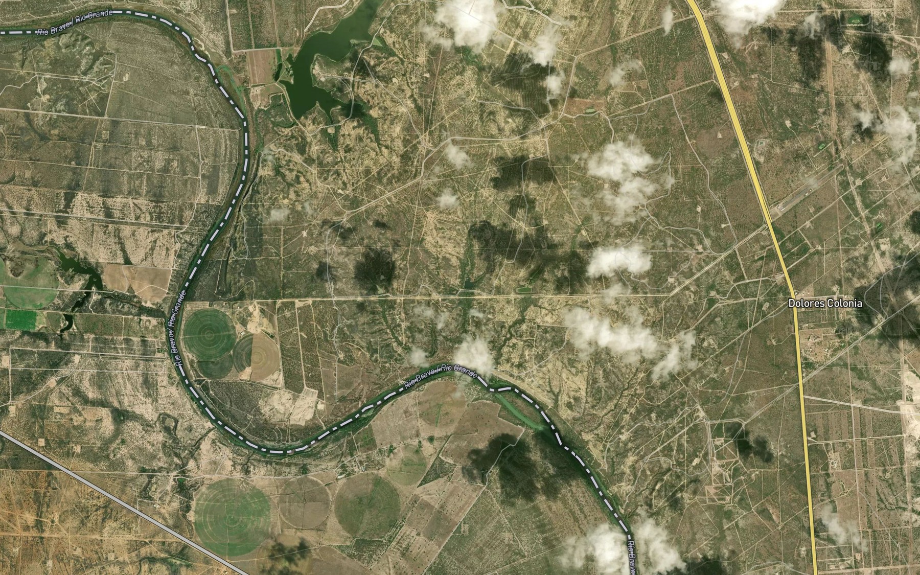 Satellite map of the Zachry Lake Number 2