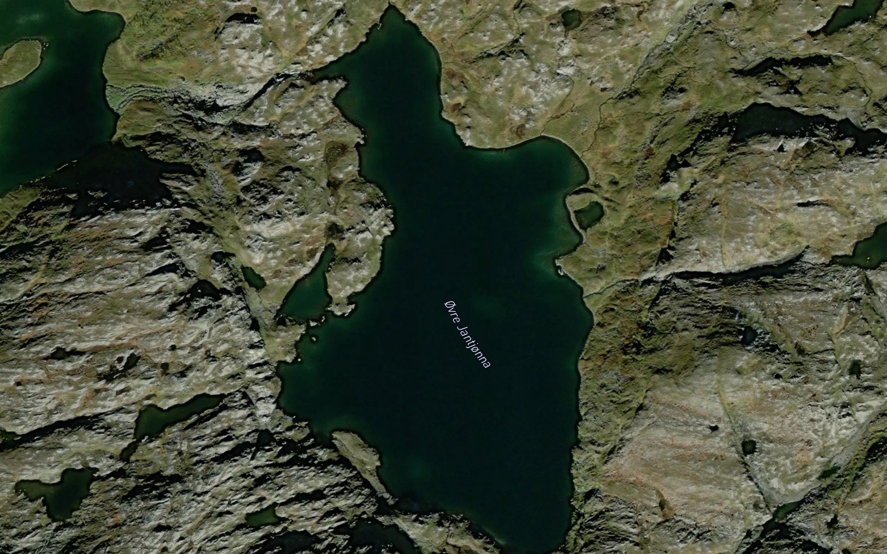 Satellite map of the Jantjorna,ovre