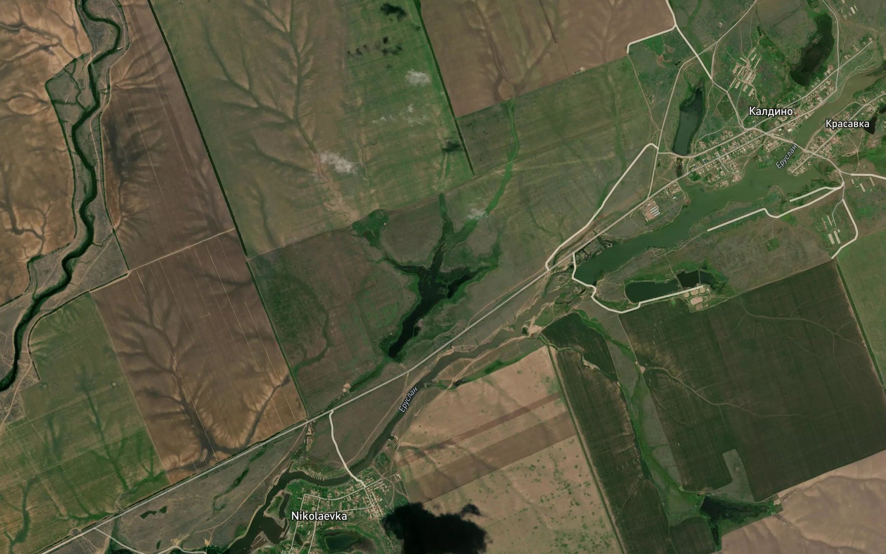 Satellite map of the Prud Krasnyy
