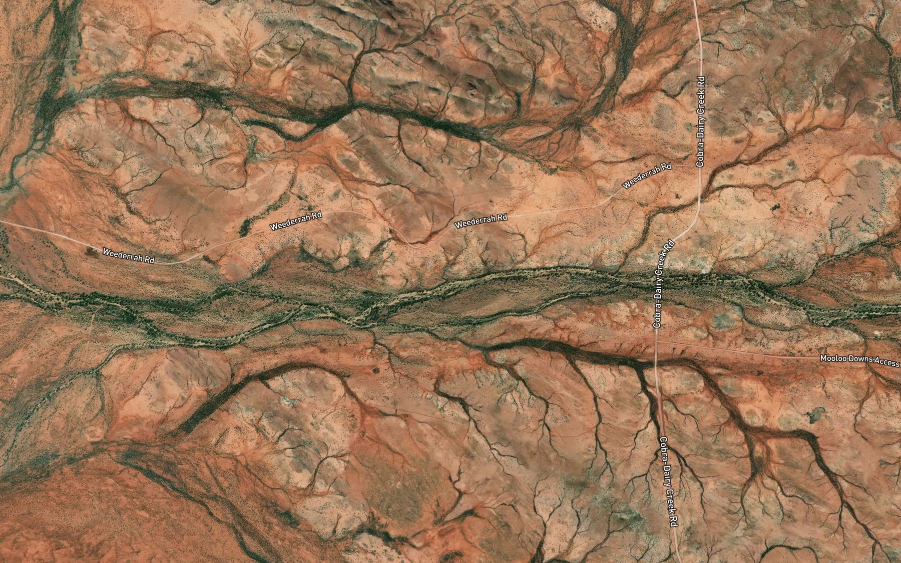 Satellite map of the Mooloo Pool