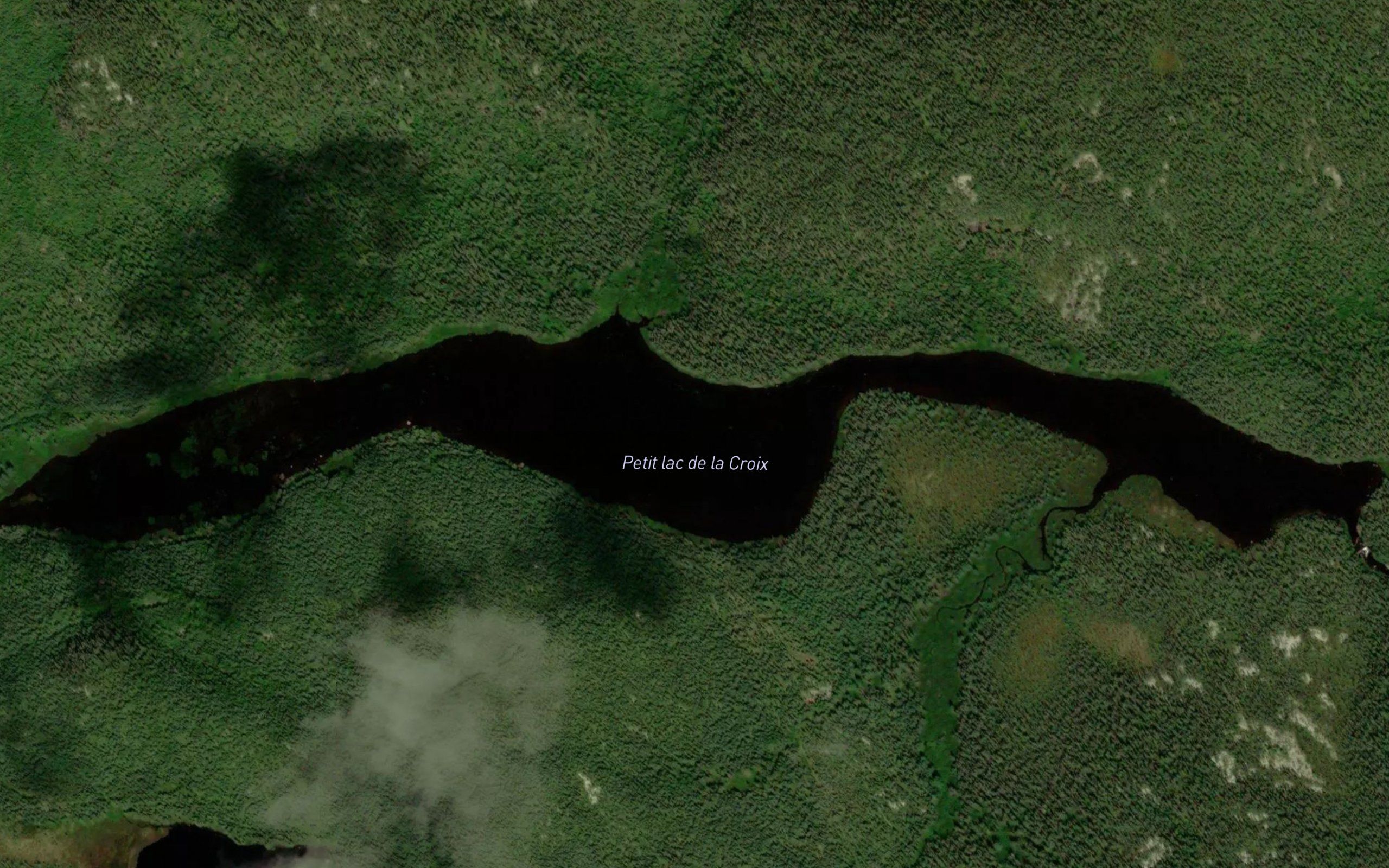 Petit lac de la Croix