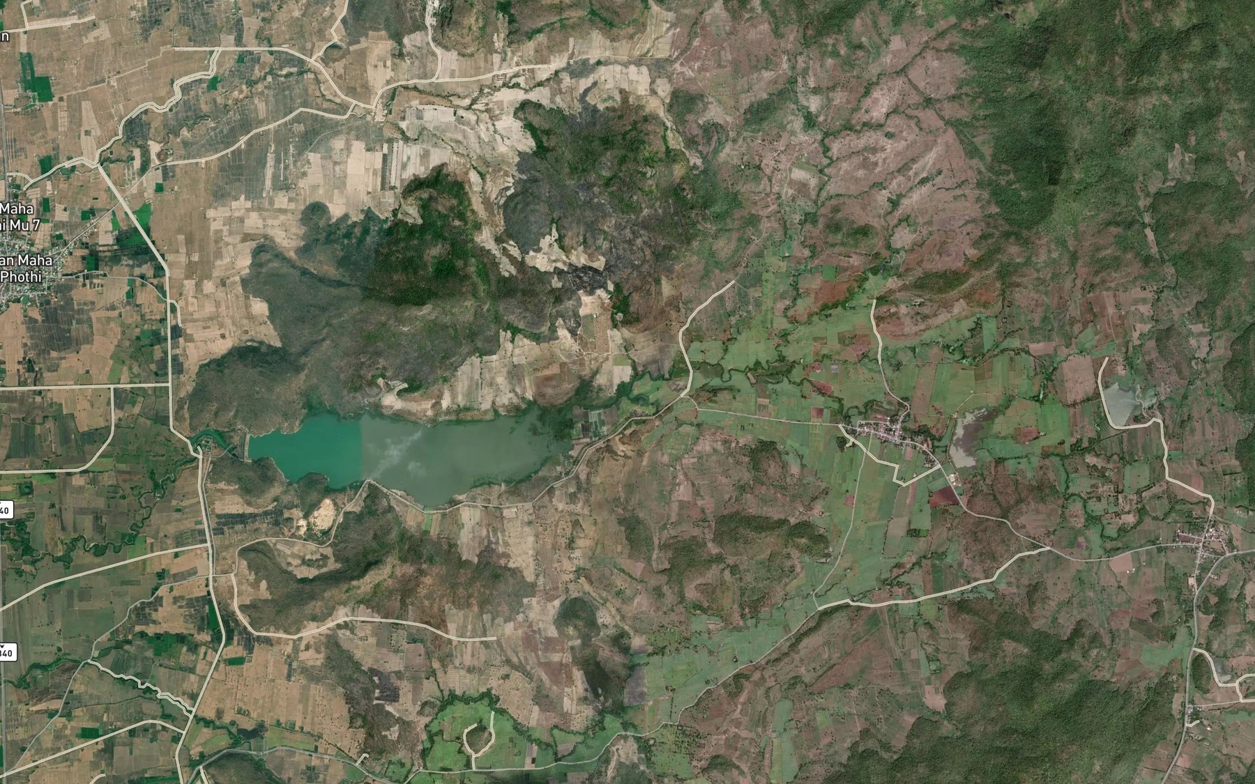 Satellite map of the Huai Mu Man