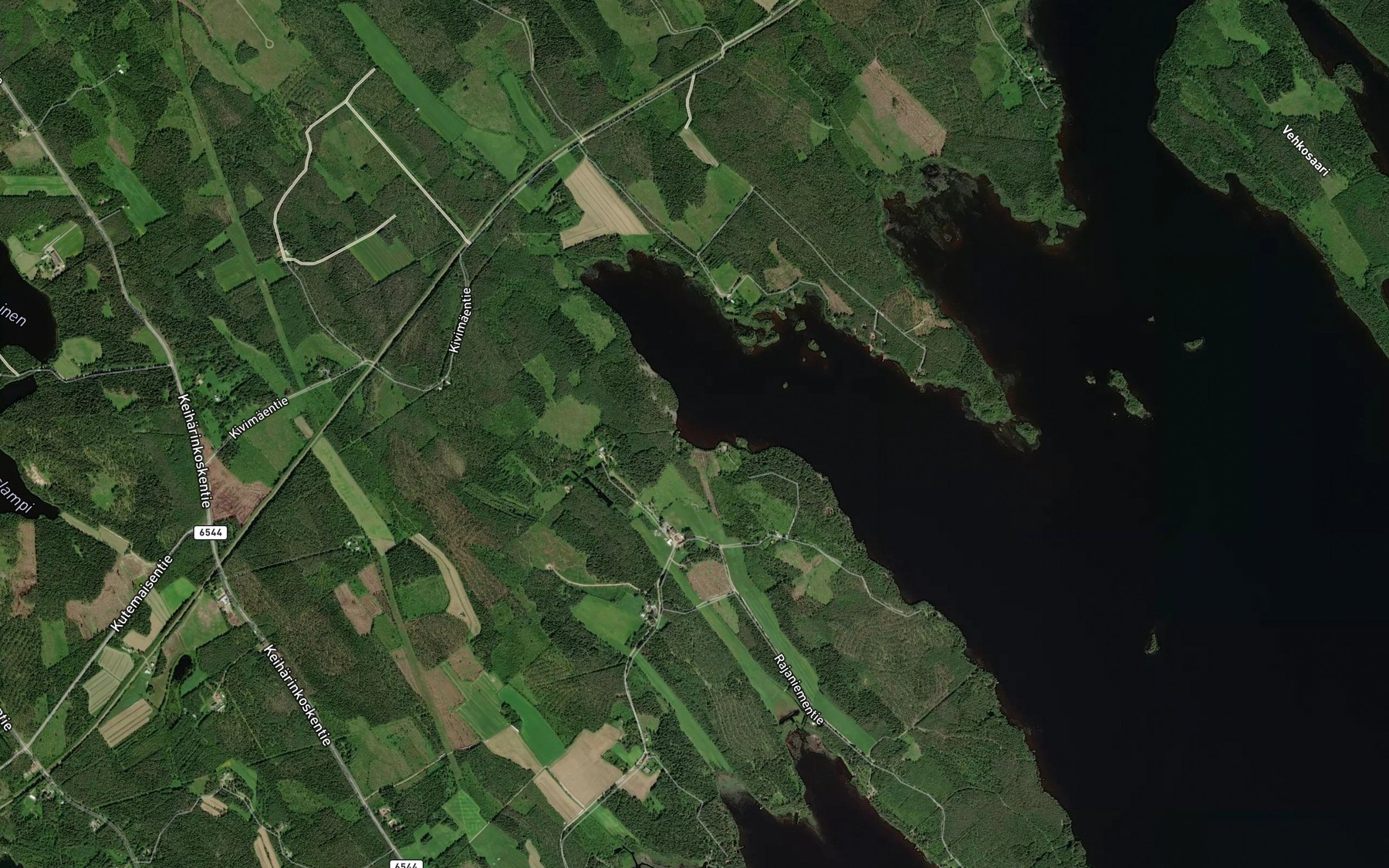 Satellite map of the Suonlahti