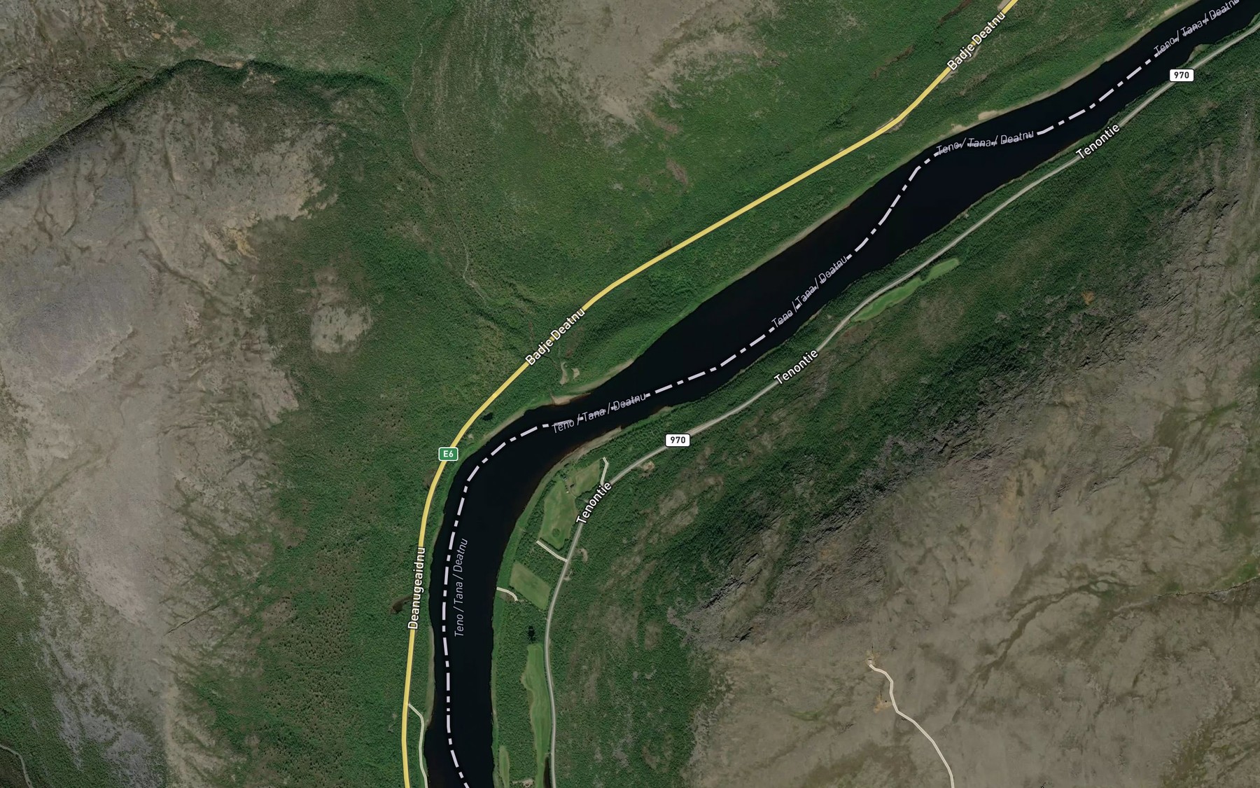 Satellite map of the Lassasavu