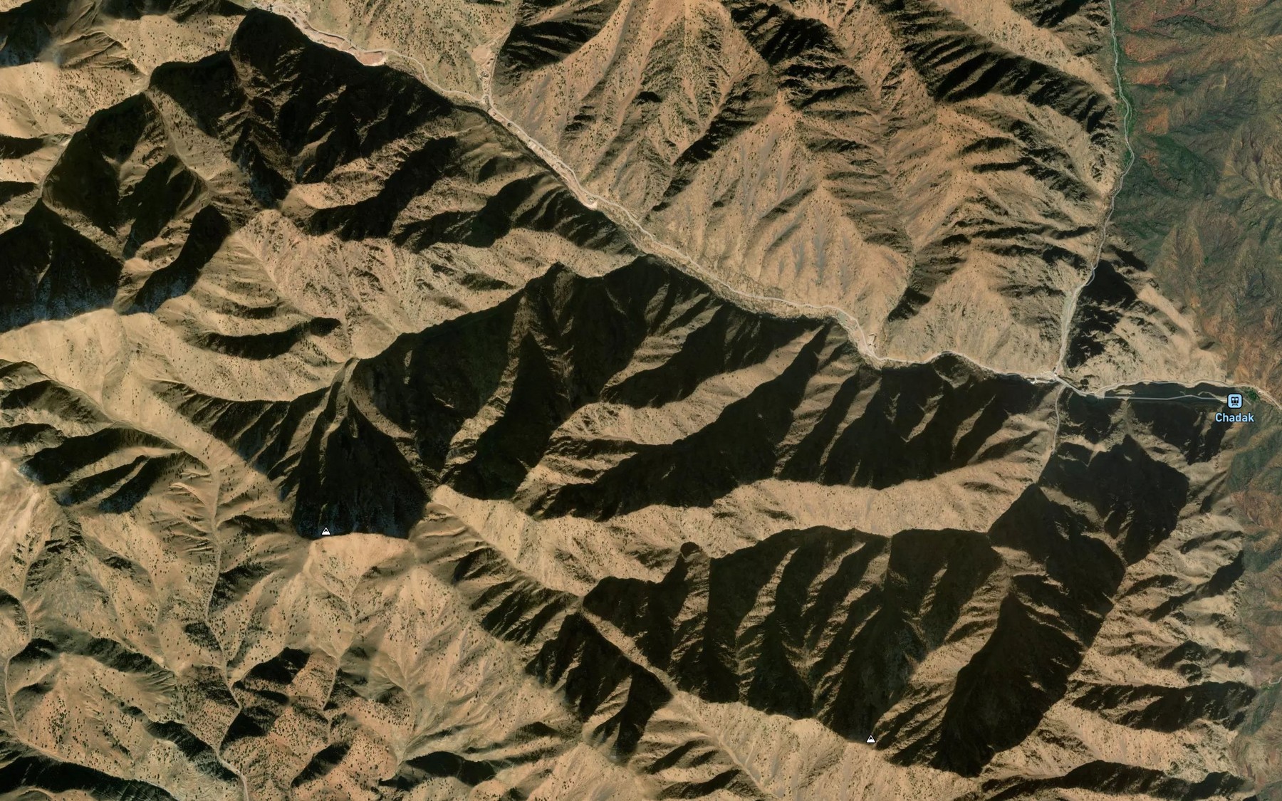 Satellite map of the Buruxona Buloq