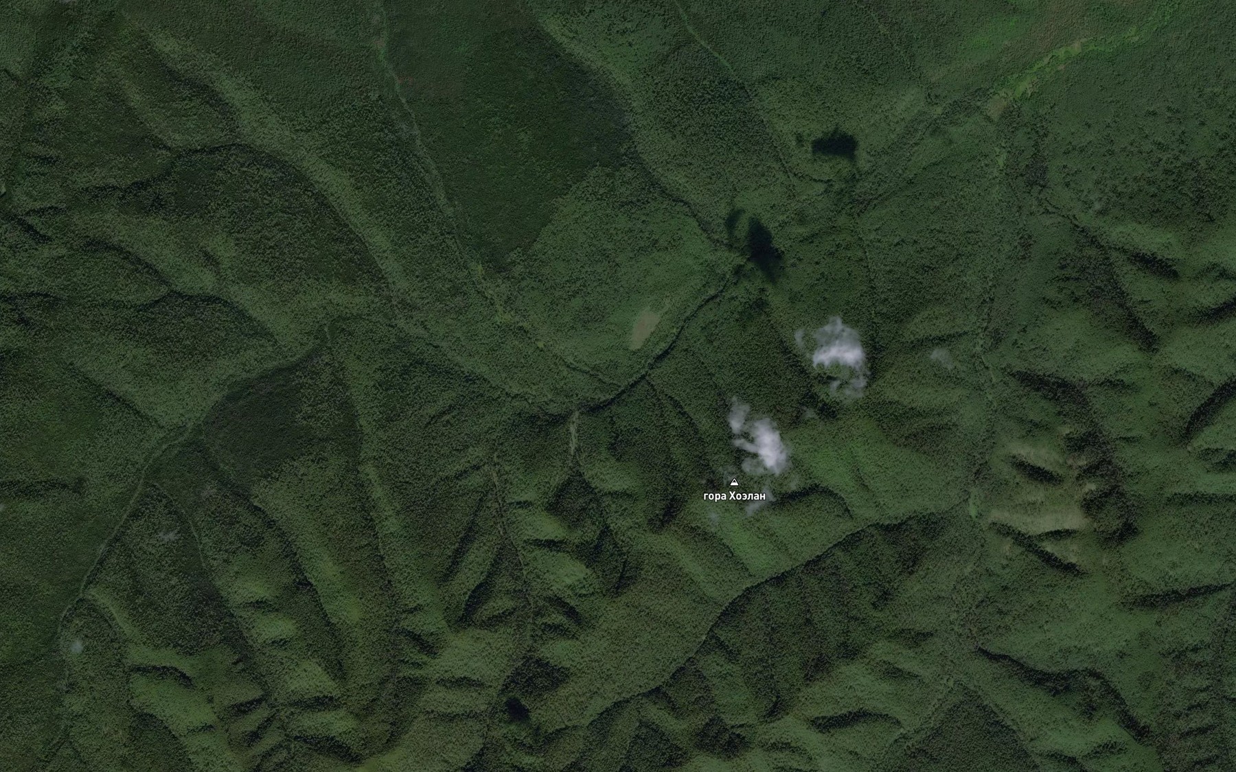 Satellite map of the Levyy Pisuy