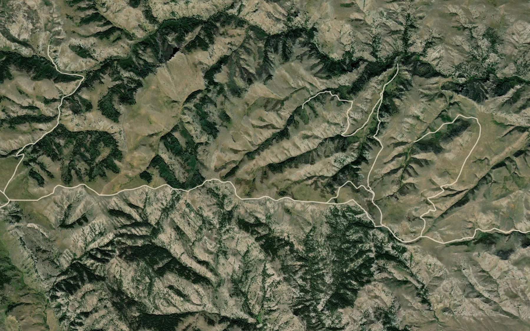 Satellite map of the Ekwortzel Spring