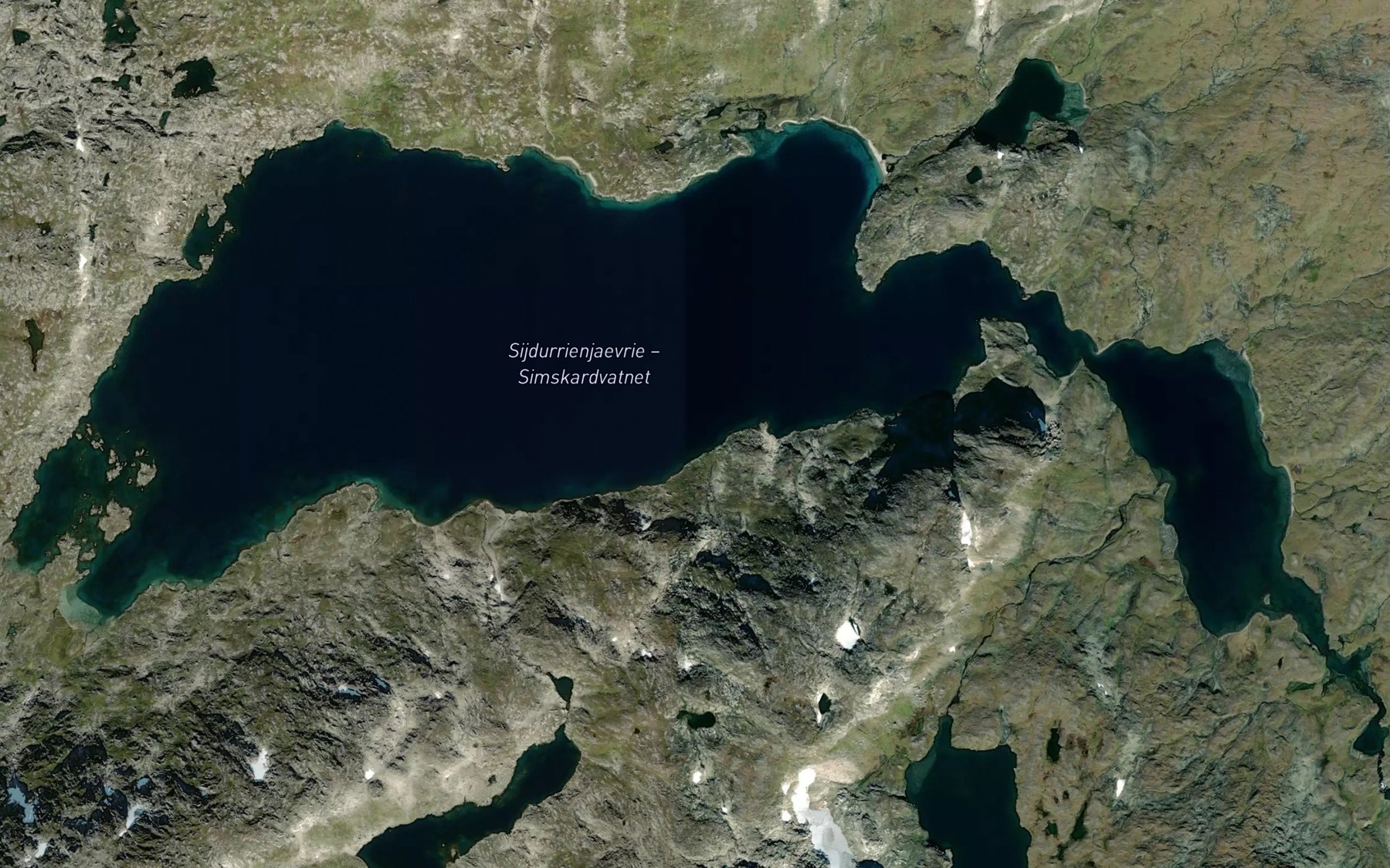 Satellite map of the Sijdurrienjaevrie