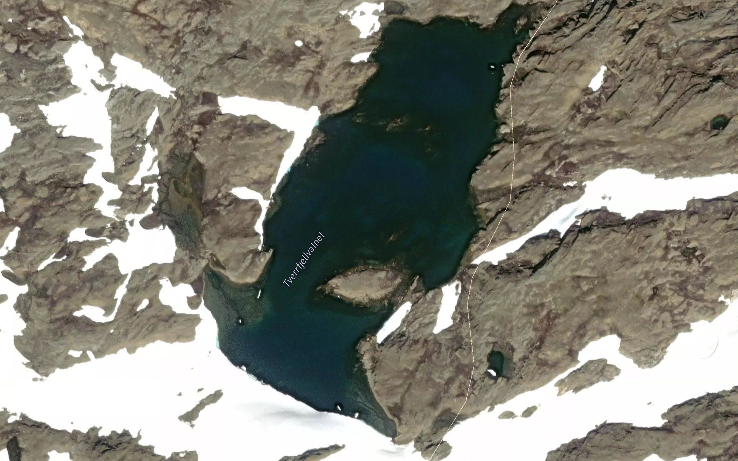 Tverrfjellvatnet
