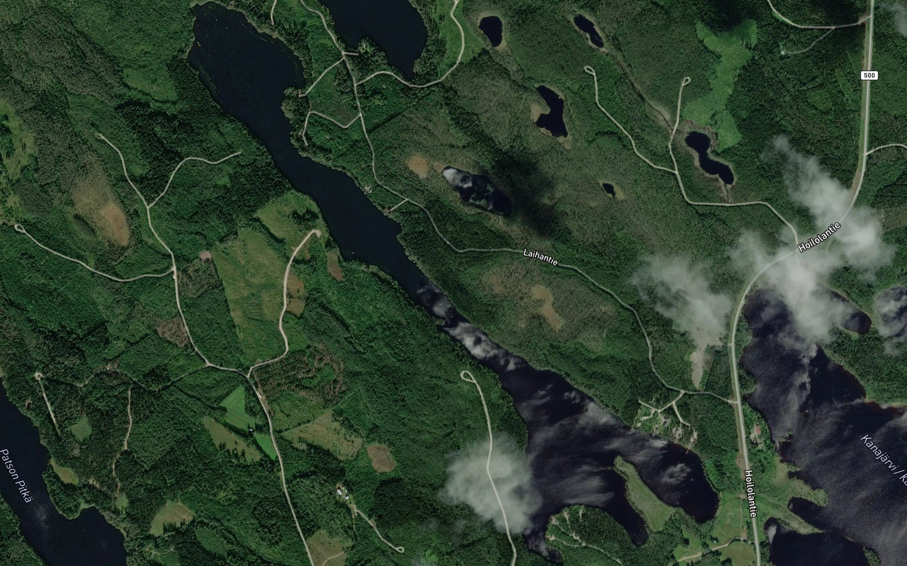 Satellite map of the Suontakasen Pitka