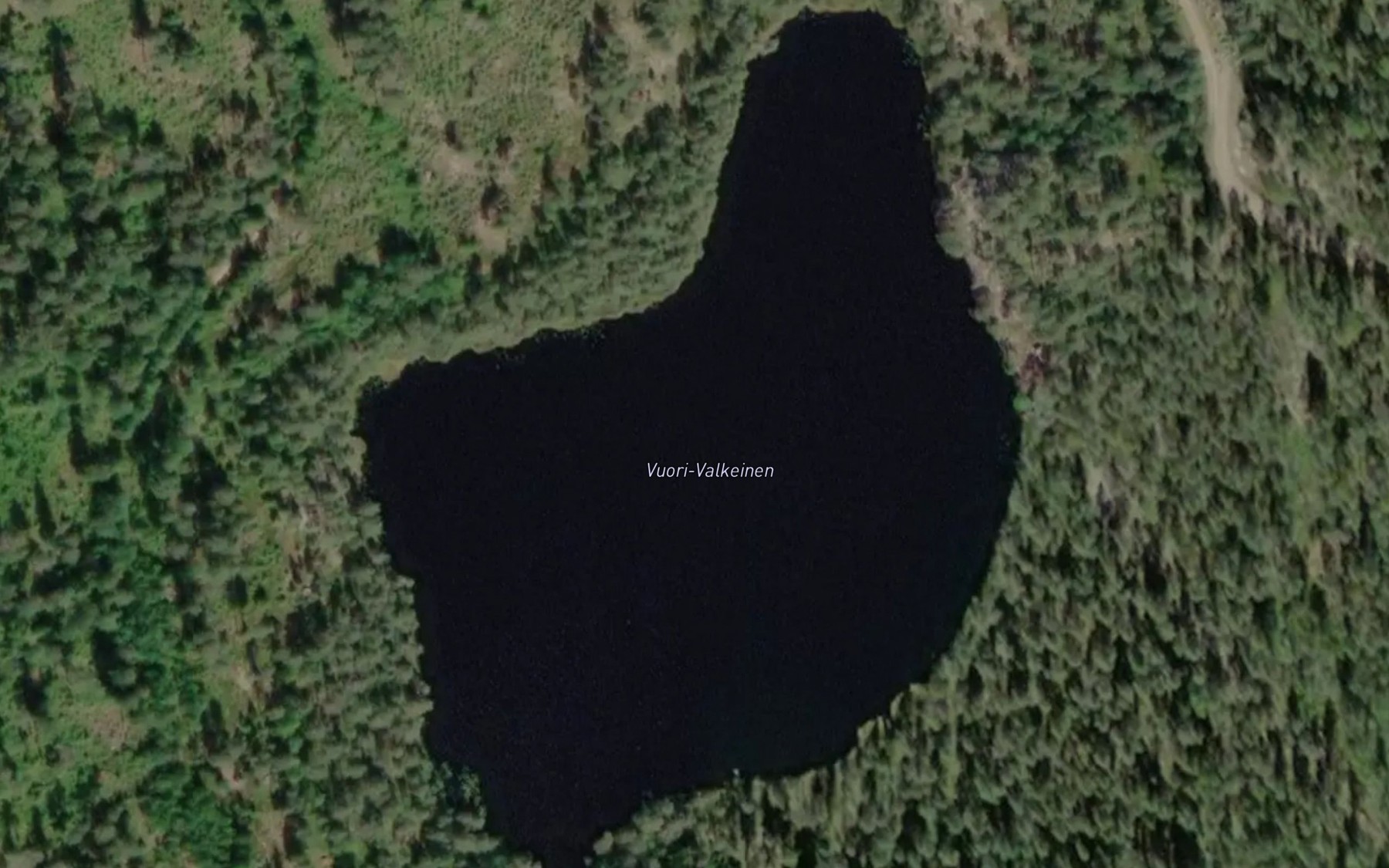 Satellite map of the Vuori-Valkeinen